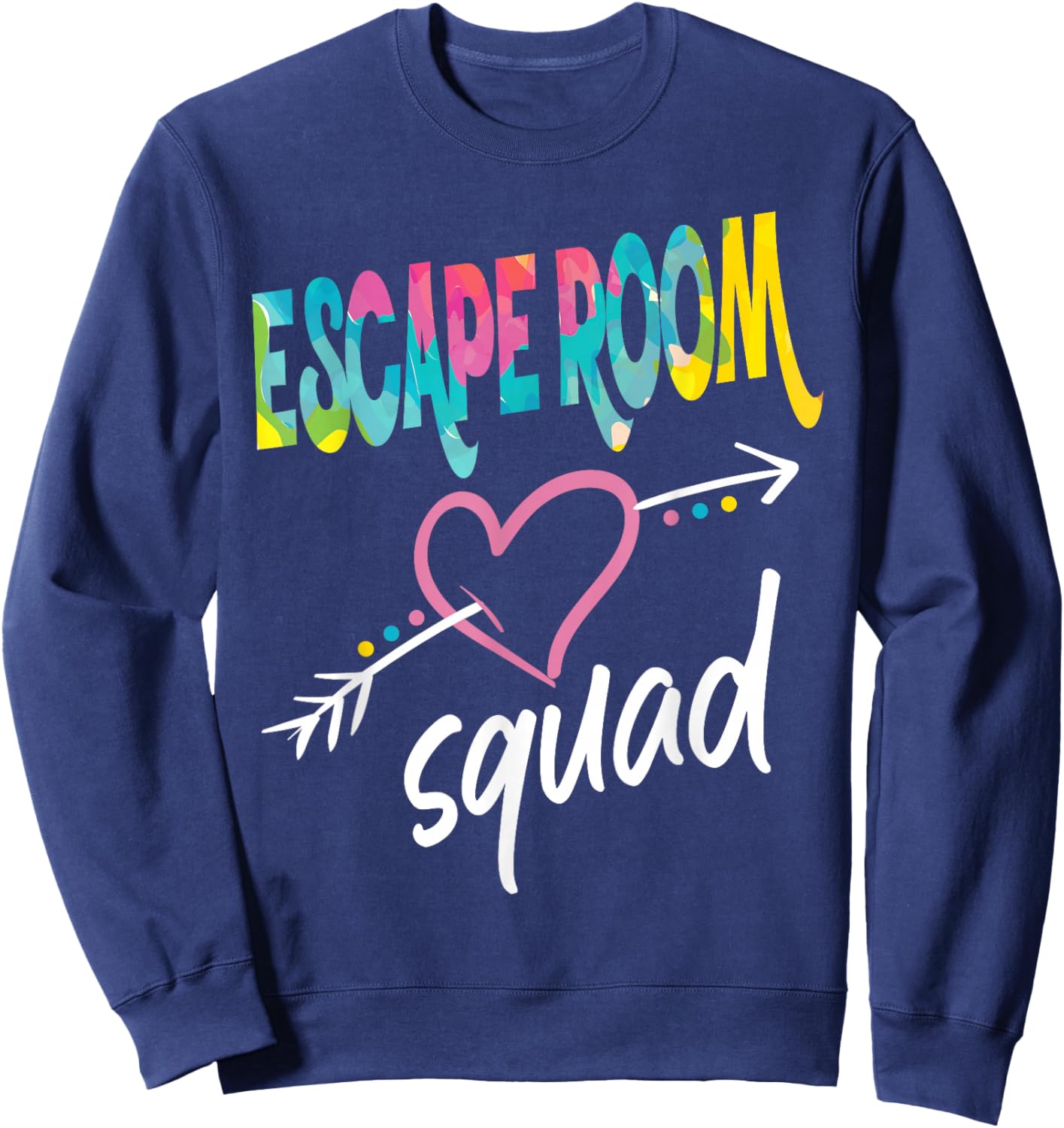 Escape Room Squad Sweatshirt - Sweatshirt | Navy