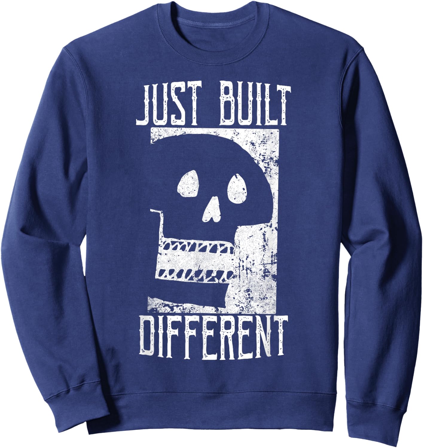 I'm Just Built Different Sweatshirt - Sweatshirt | Navy