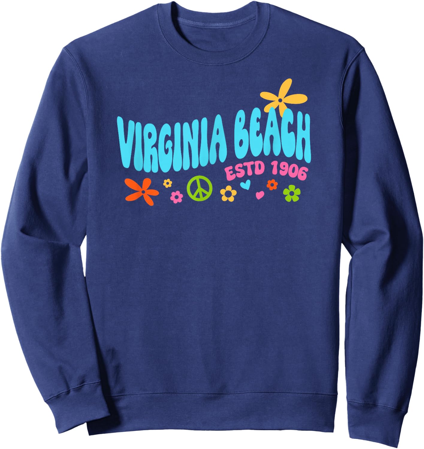 Virginia Beach Sweatshirt - Sweatshirt | Navy