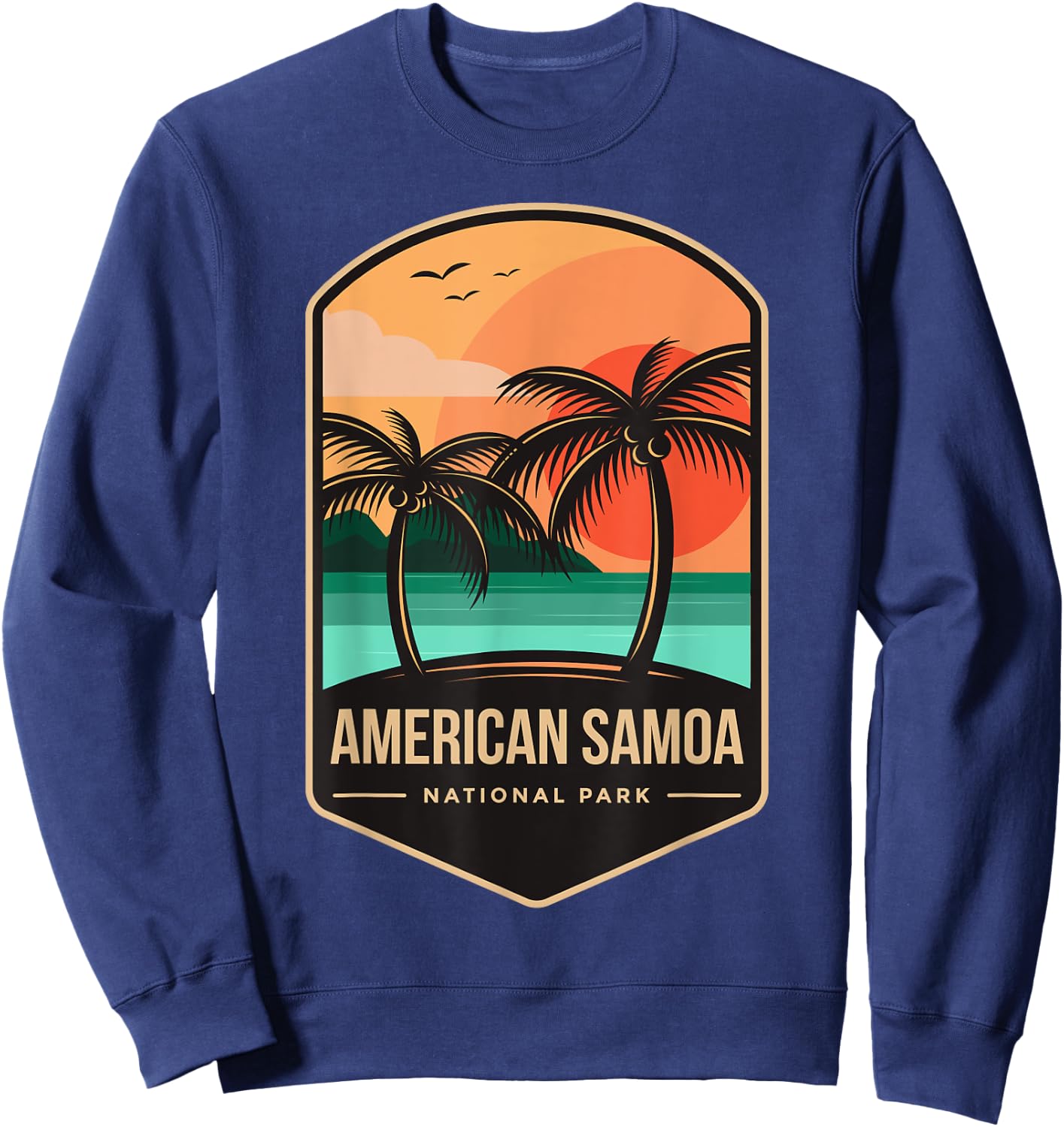 American Samoa National Park 1988 Sweatshirt - Sweatshirt | Navy