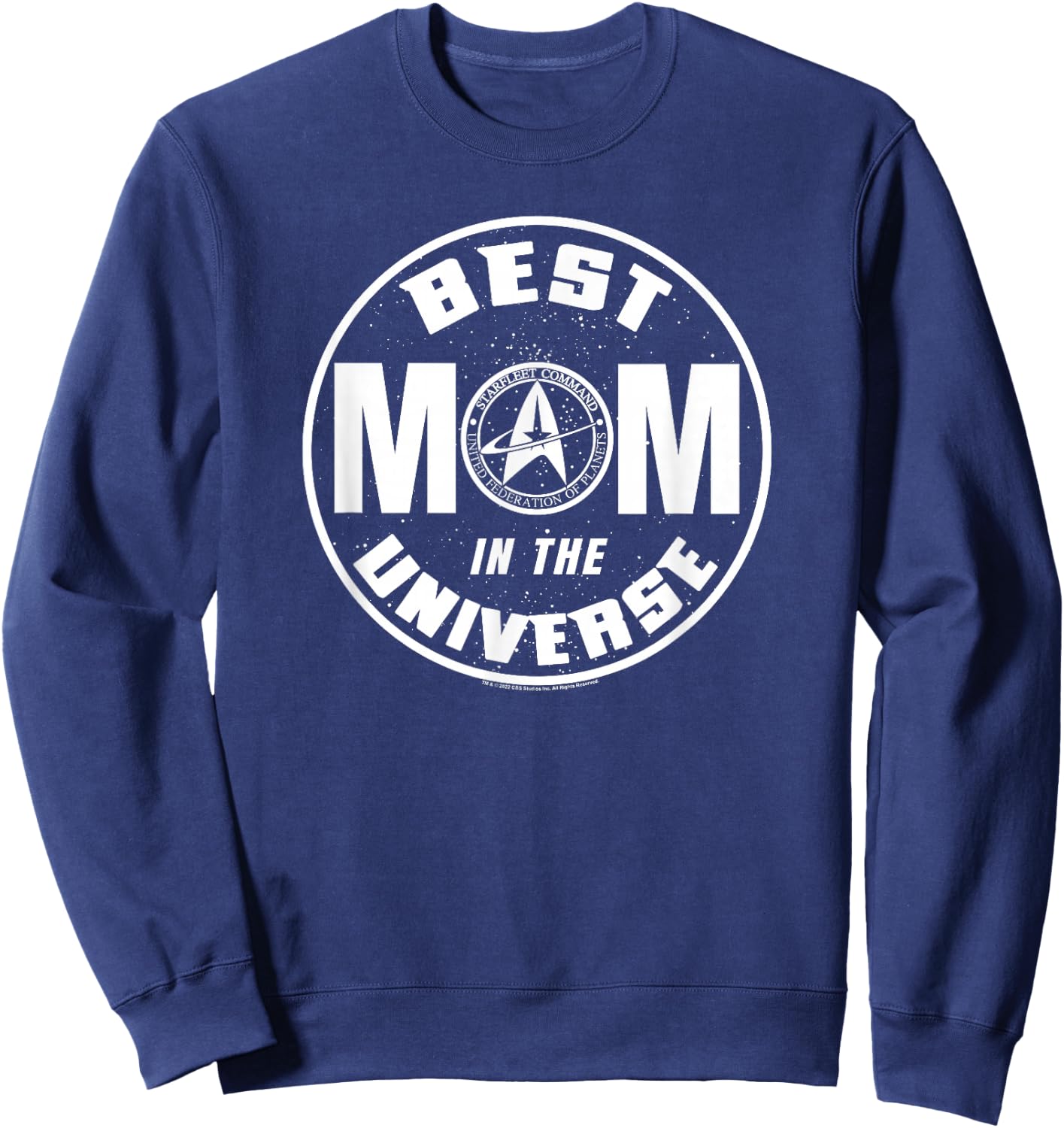 Star Trek: The Next Generation Best Mom In The Universe Sweatshirt - Sweatshirt | Navy