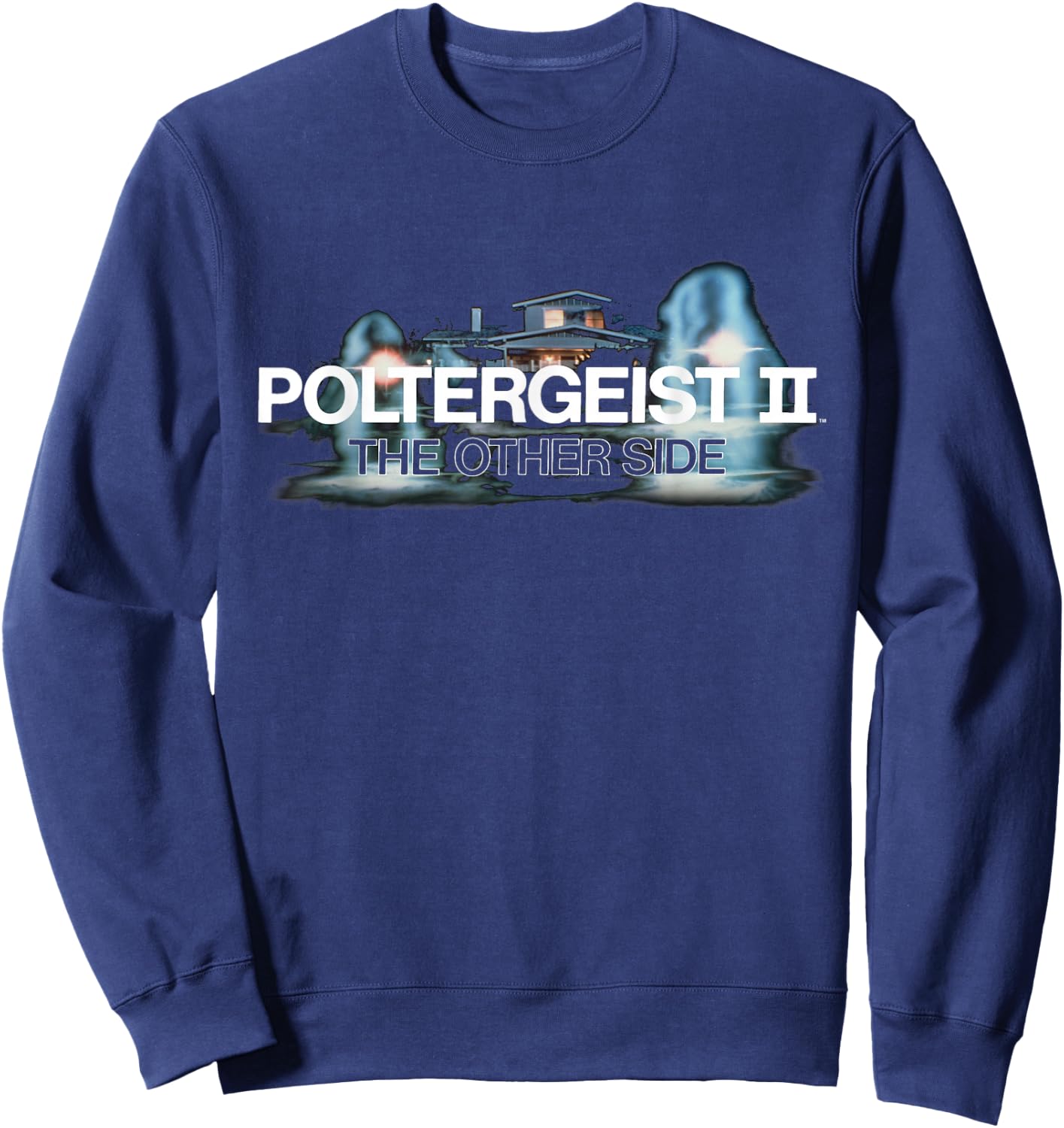 Poltergeist II Logo Sweatshirt - Sweatshirt | Navy