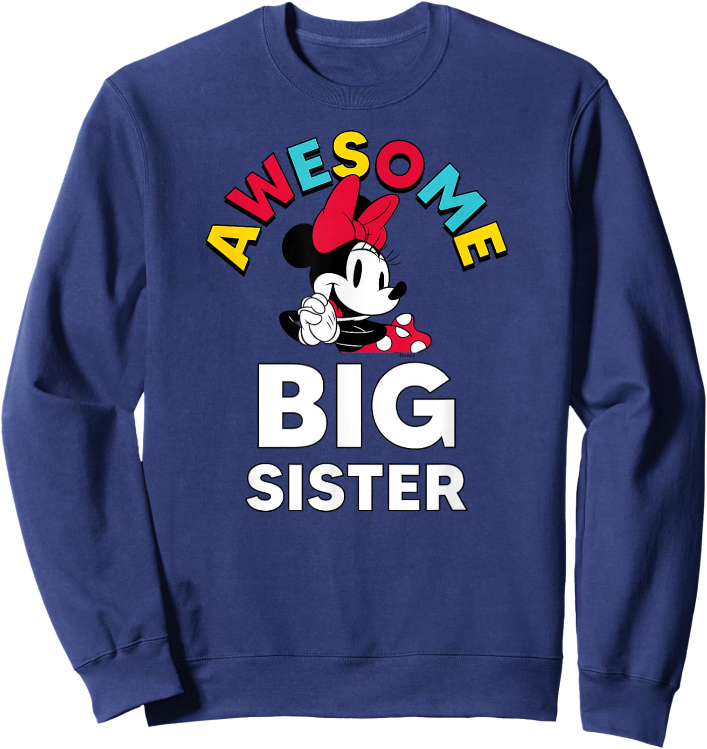 Disney - Awesome Big Sister Sweatshirt - Sweatshirt | Navy