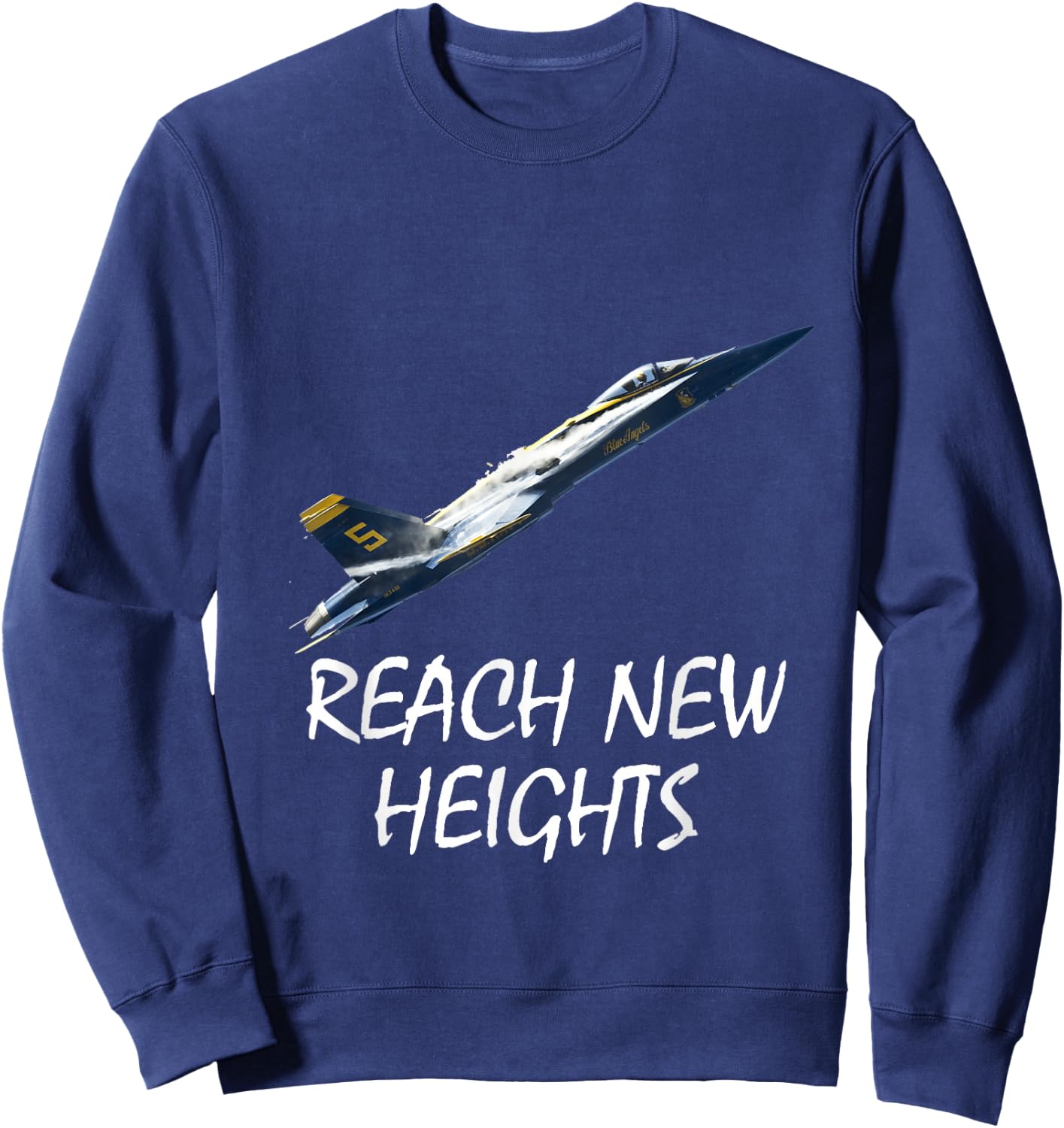 Reach New Heights Blue Angel Sweatshirt - Sweatshirt | Navy