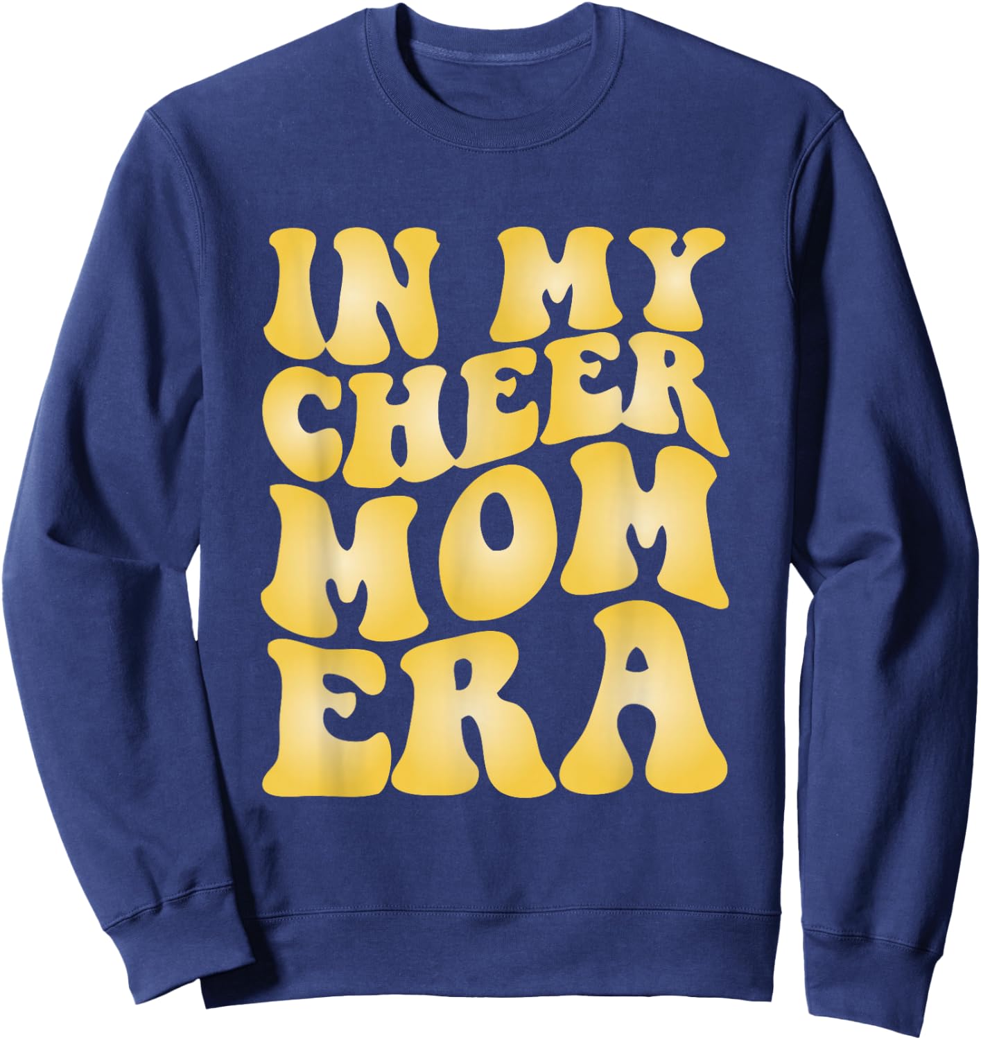 In My Cheer Mom Era Sweatshirt - Sweatshirt | Navy