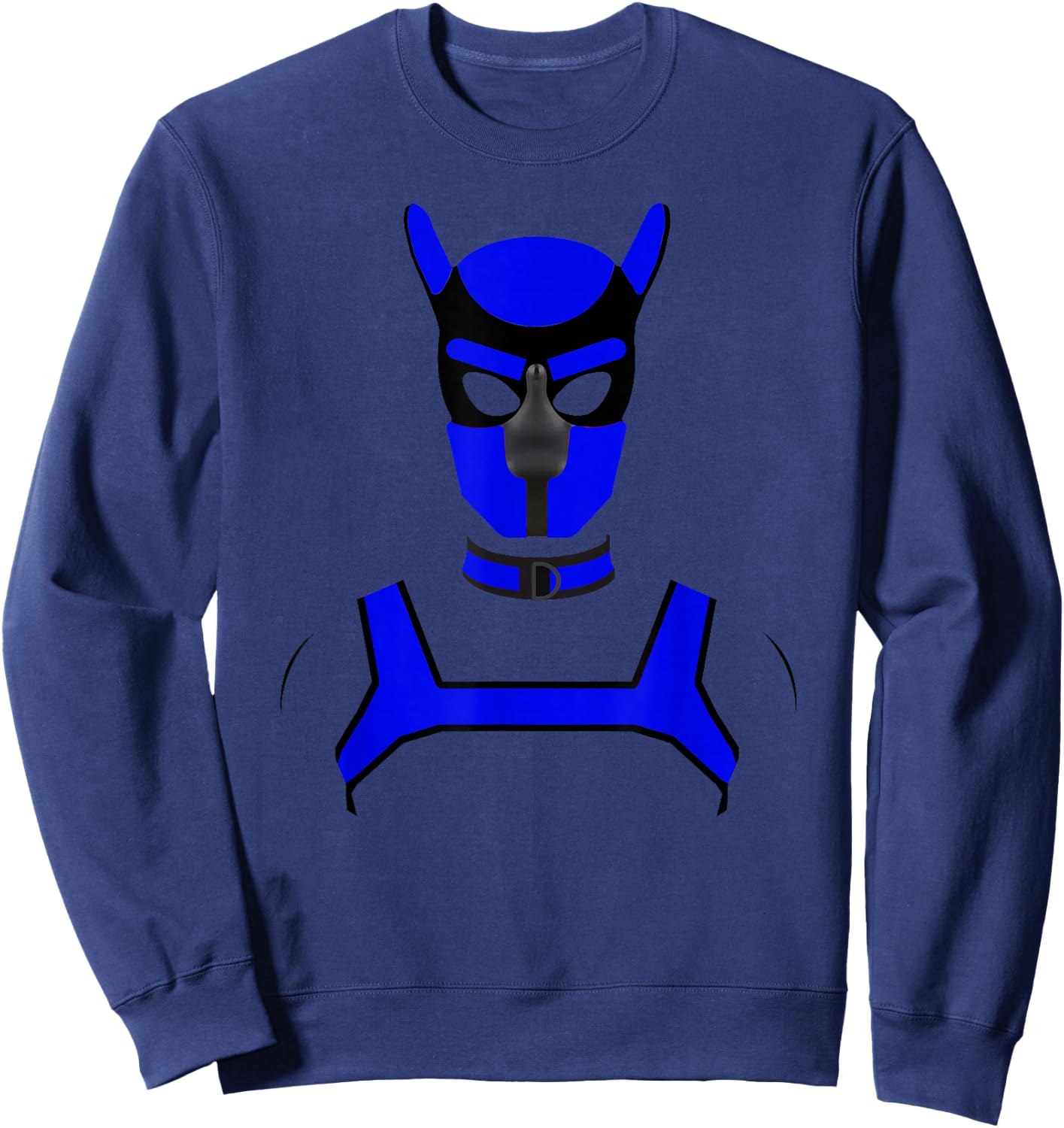 Puppy Play Pups Gay Pride Blue Sweatshirt - Sweatshirt | Navy