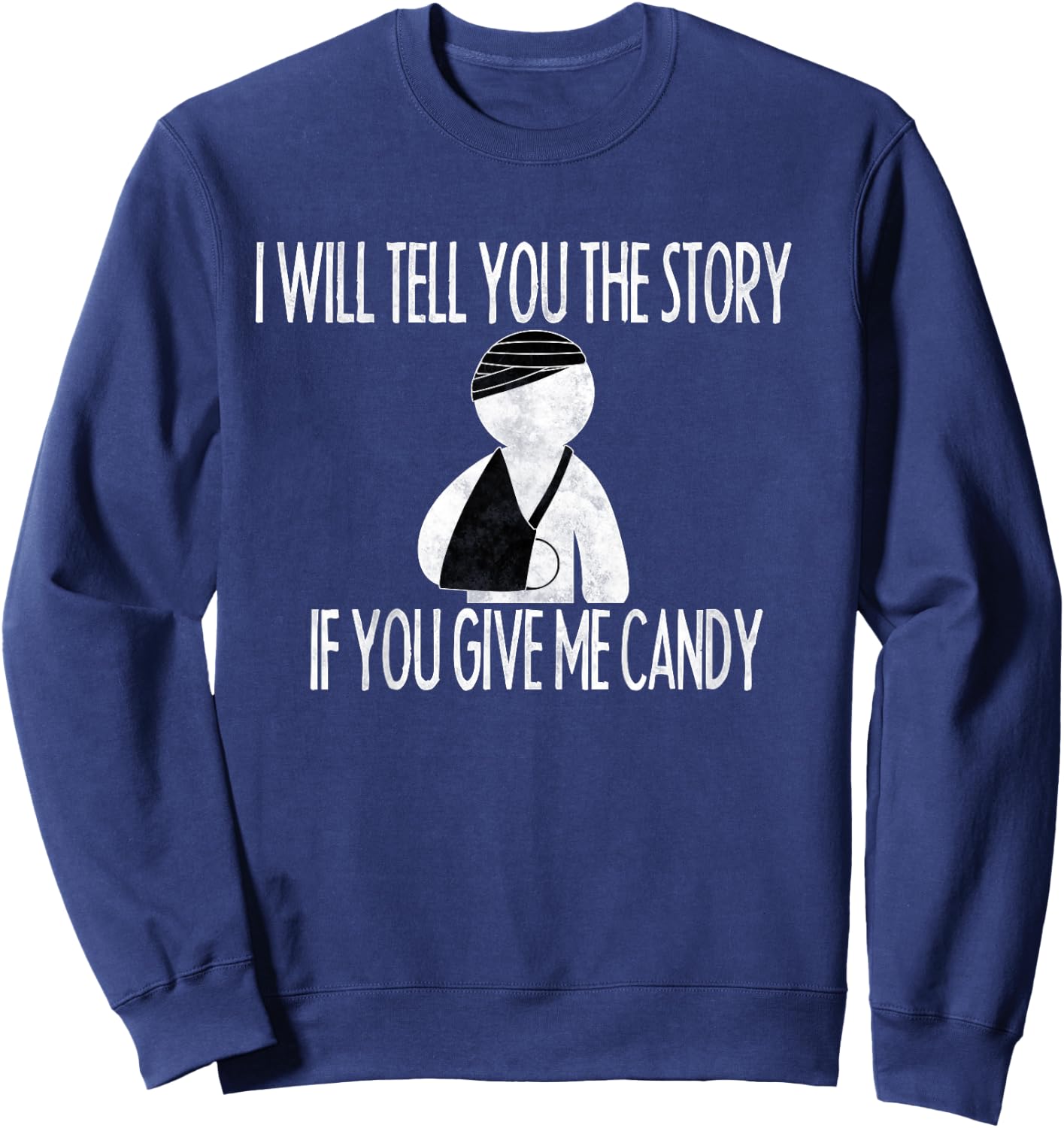 Kids Kids Broken Arm Bone Recovery Gift Boy Girl Kids Sweatshirt - Sweatshirt | Navy