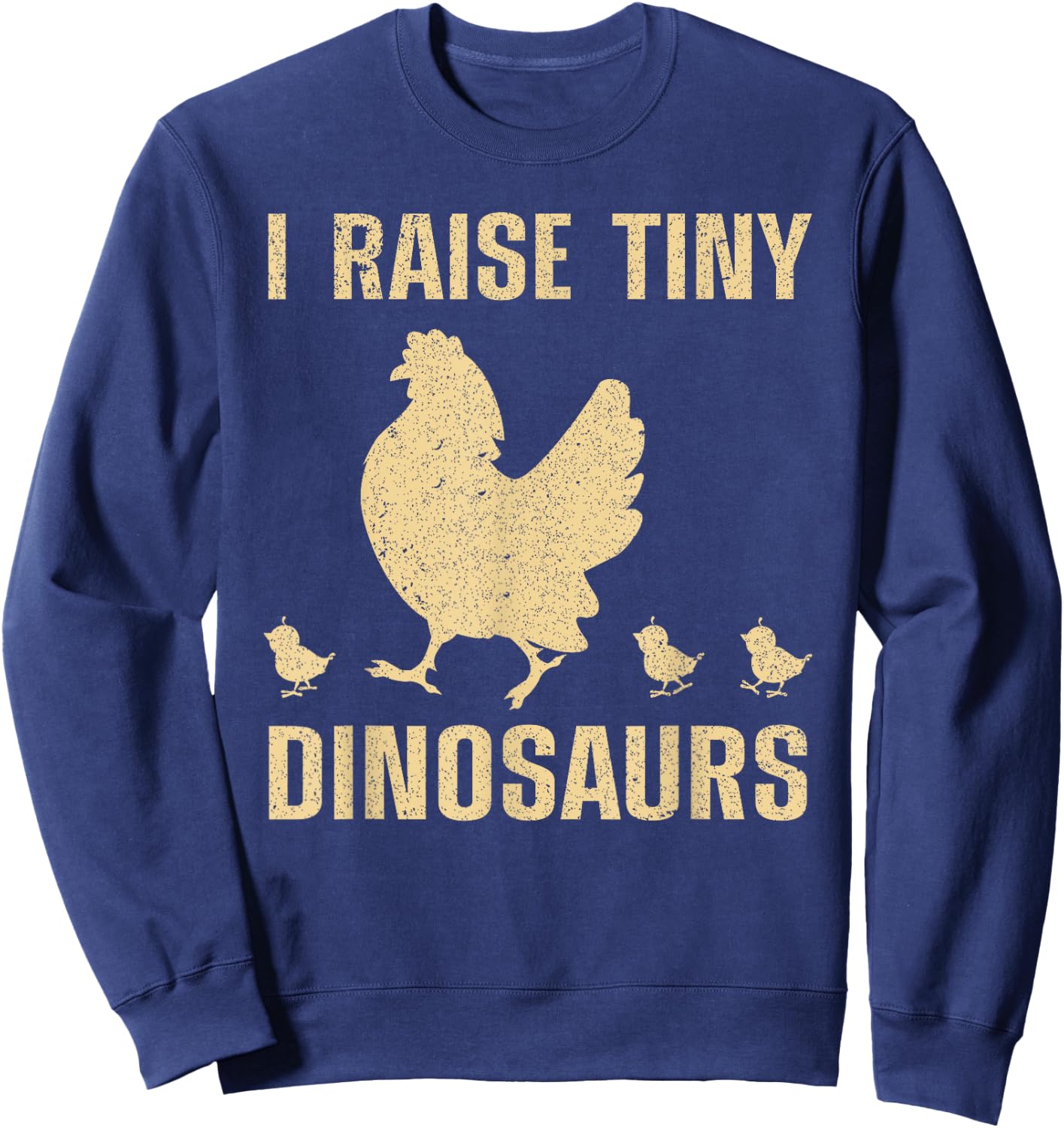 Cute Chicken Women Rooster Hen Chicken Farmer Lovers Sweatshirt - Sweatshirt | Navy
