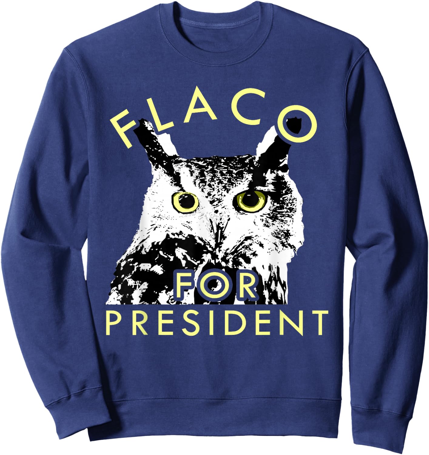 Flaco Owl Sweatshirt - Sweatshirt | Navy