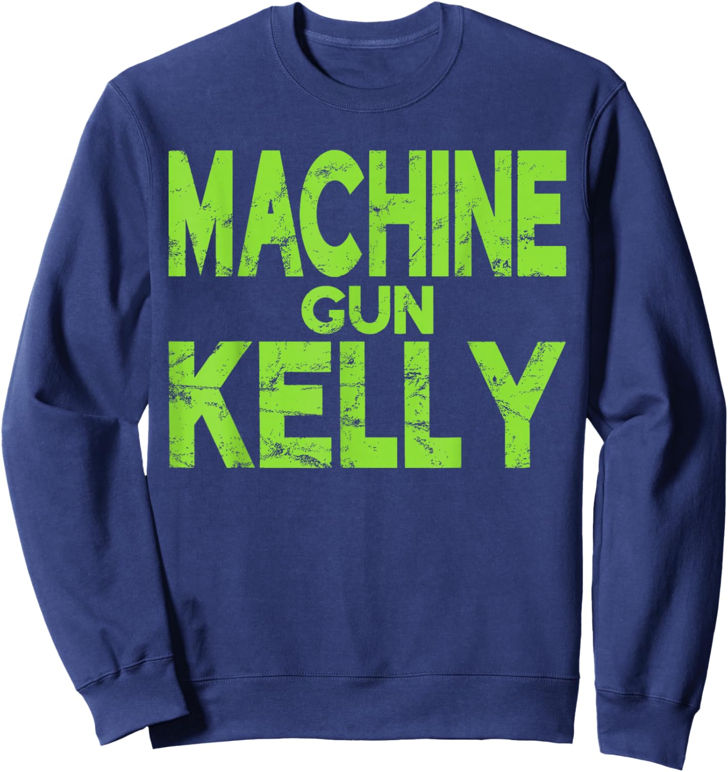 Official Machine Gun Kelly Embers Logo Sweatshirt - Sweatshirt | Navy