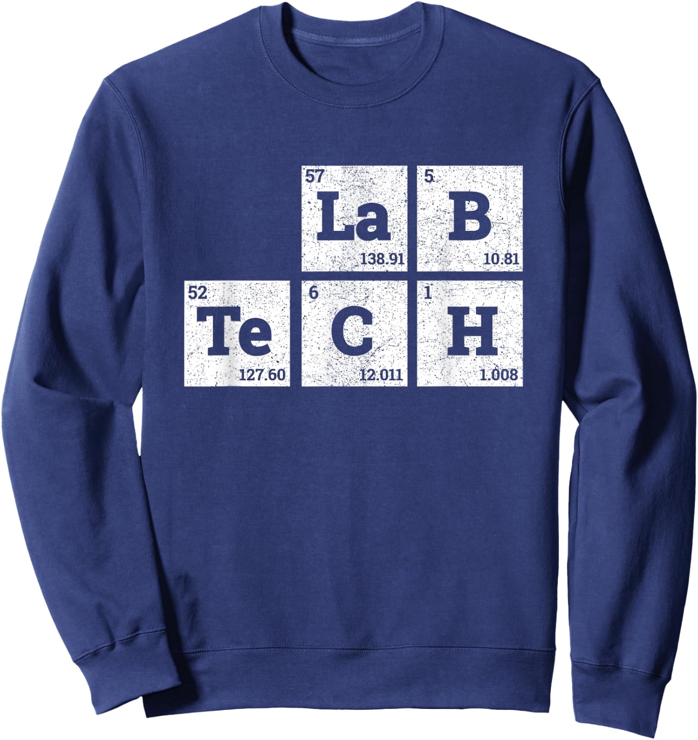 Lab Tech - Clinical Medical Laboratory Technician Scientist Sweatshirt - Sweatshirt | Navy
