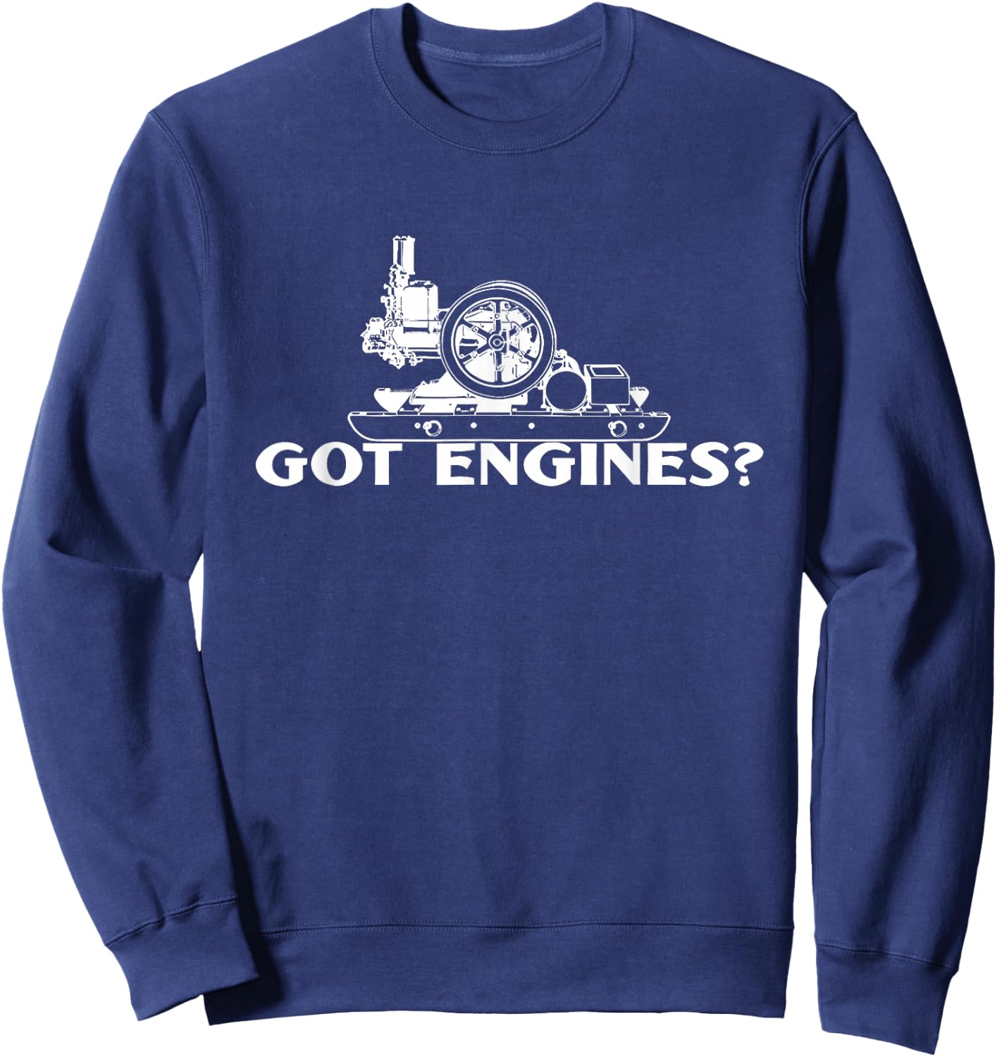 Got Engines Hit and Miss Gas Sweatshirt - Sweatshirt | Navy