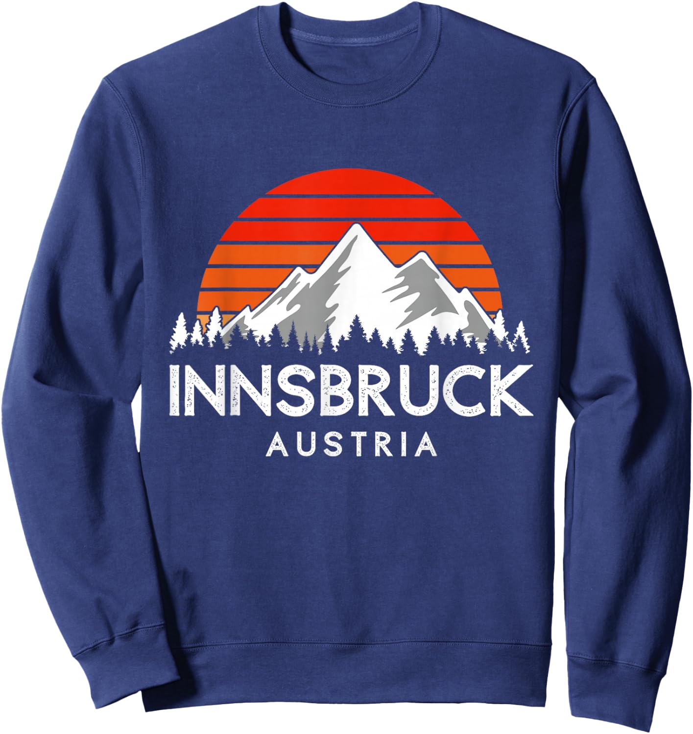 Innsbruck Souvenir Innsbruck Austria Sweatshirt - Sweatshirt | Navy