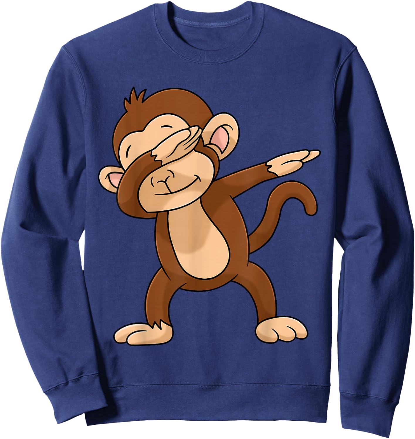 Funny Monkey Shirt Women Men Kids Toddler Adult Sweatshirt - Sweatshirt | Navy