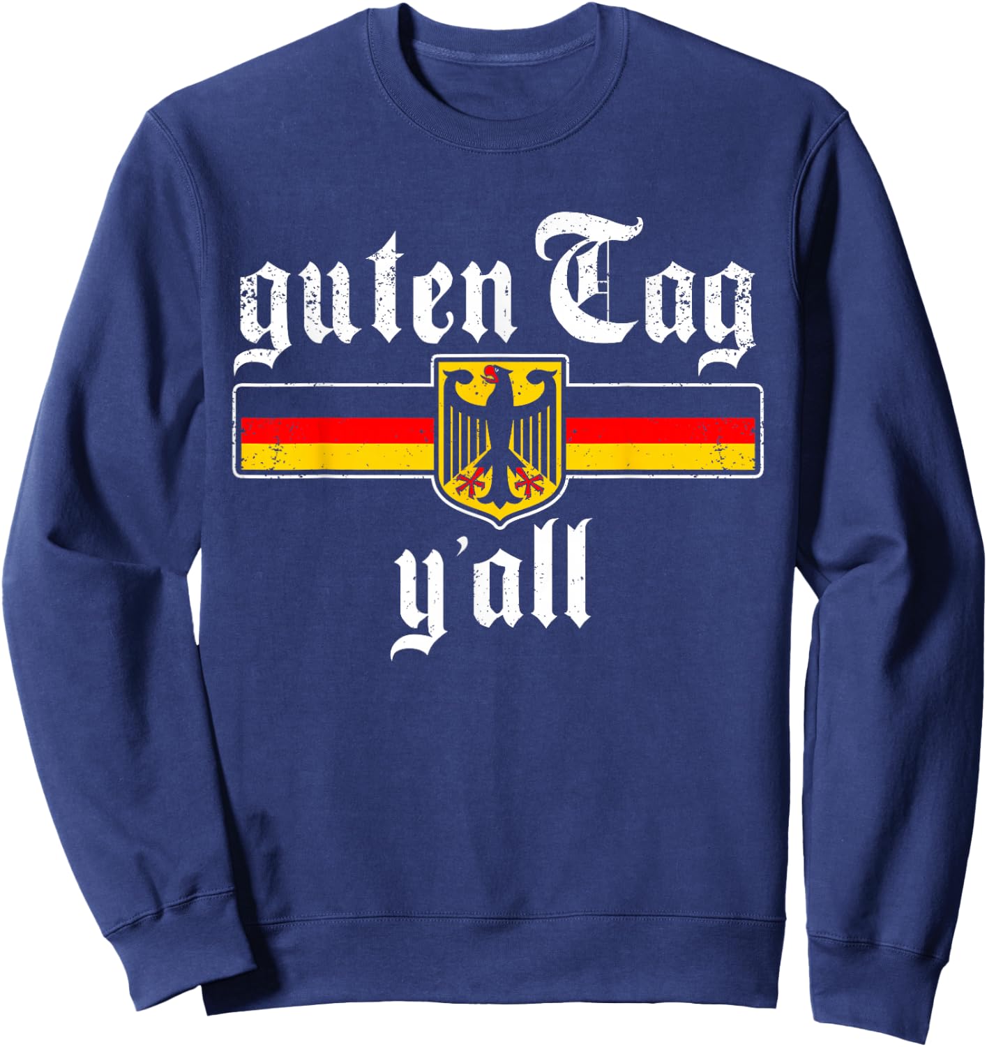 Guten Tag Y'all Oktoberfest Festival Sweatshirt - Sweatshirt | Navy