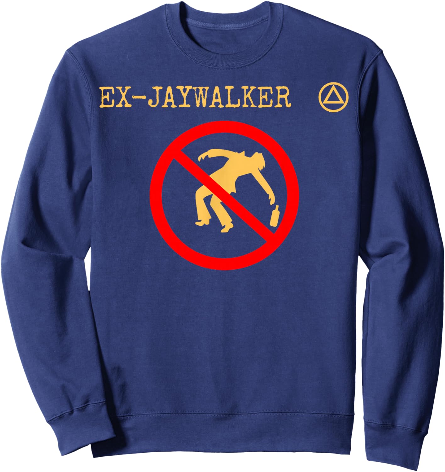 AA Logo With Ex-Jaywalker Sweatshirt - Sweatshirt | Navy