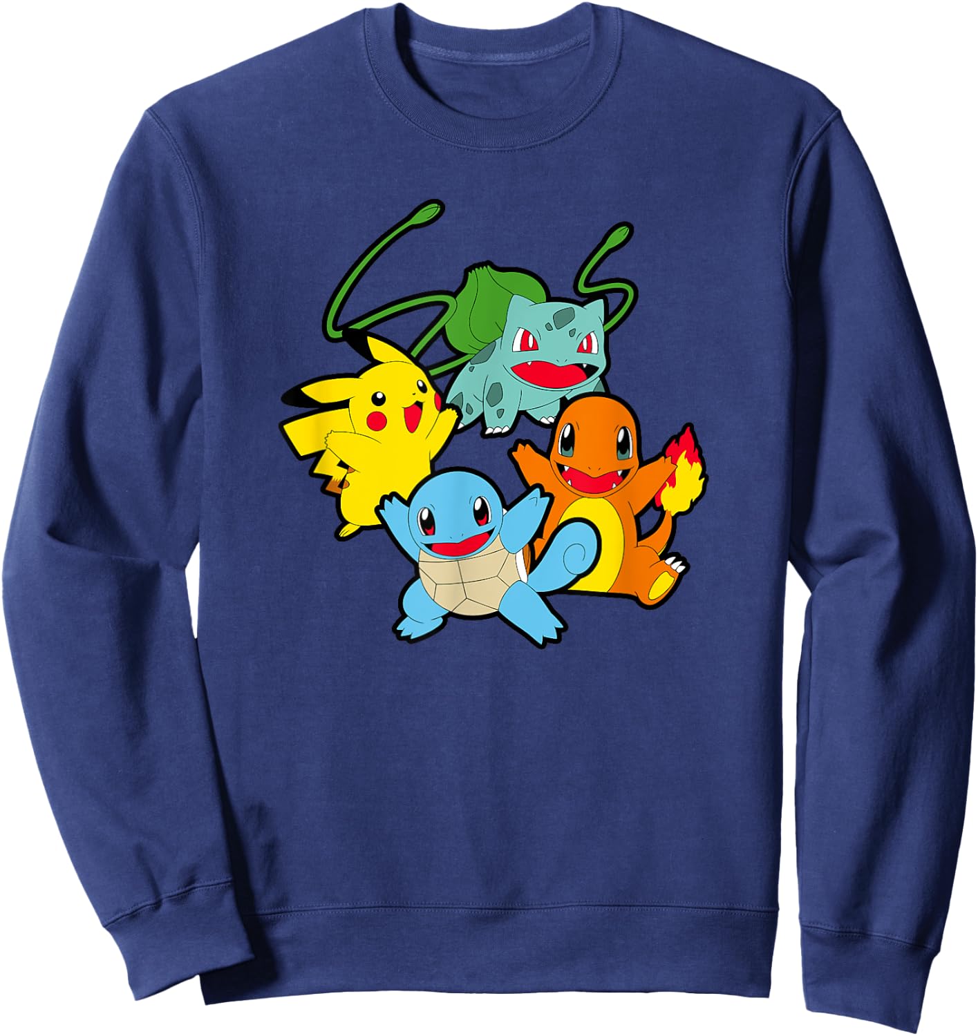 Pokémon Group Shot Classic First Generation Sweatshirt - Sweatshirt | Navy
