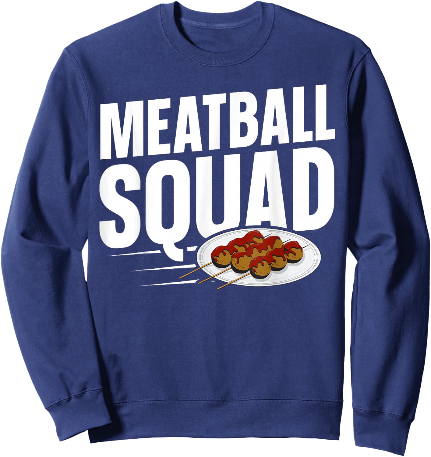 Meatball Squad Sweatshirt - Sweatshirt | Navy