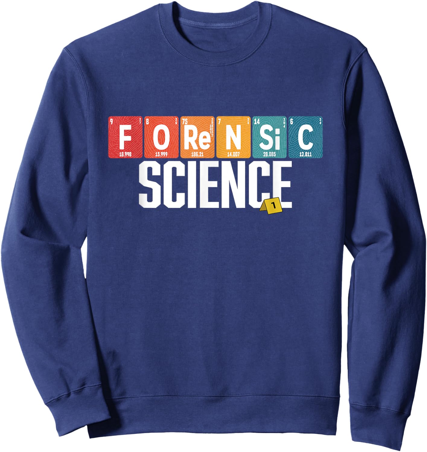 Forensic Science Week Sweatshirt - Sweatshirt | Navy