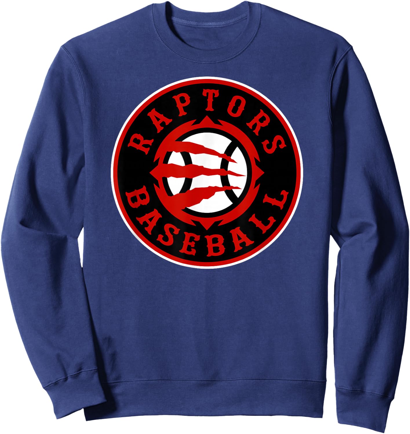 Pauls Valley Raptors Crest Sweatshirt - Sweatshirt | Navy