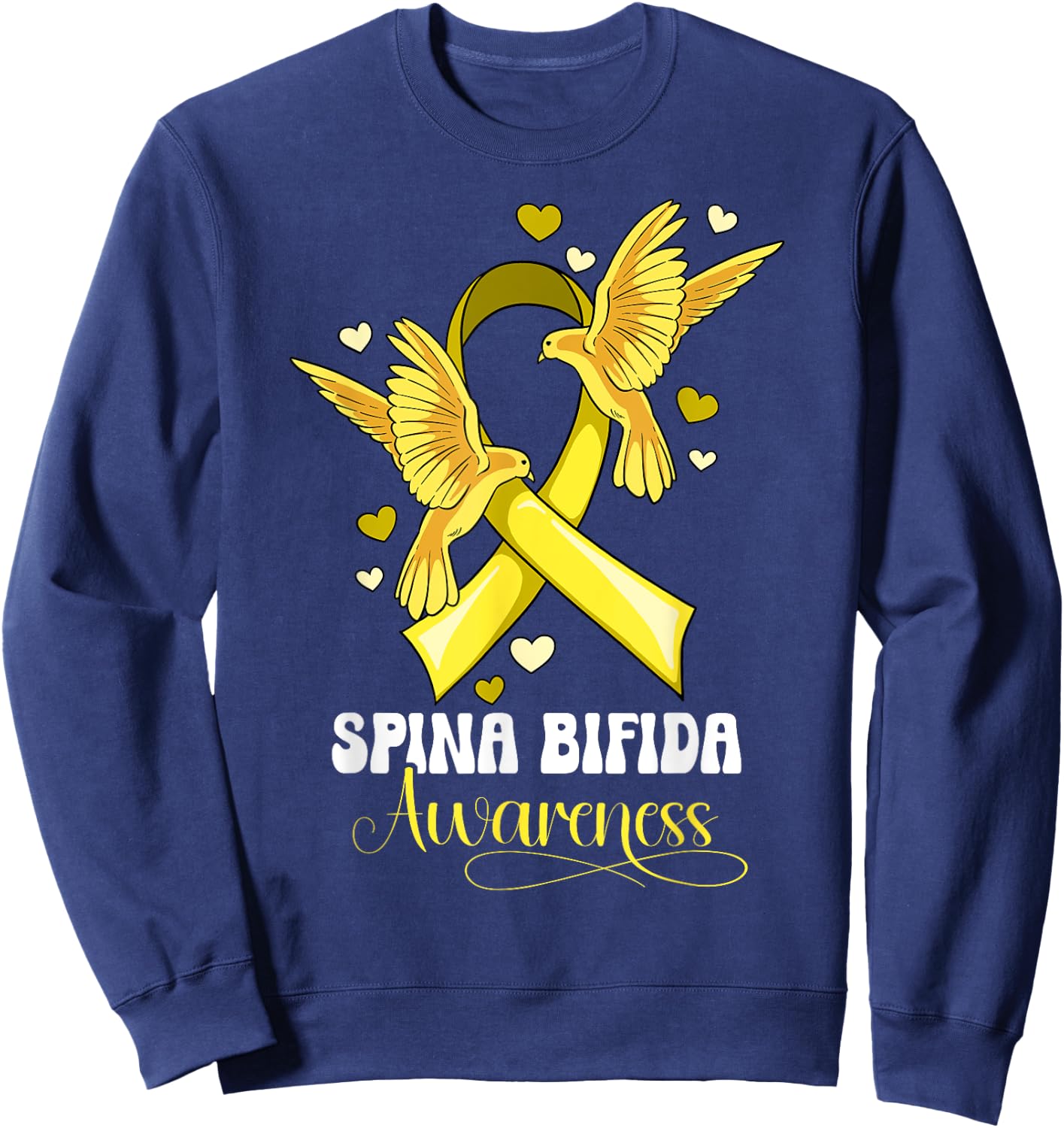 Spina Bifida Awareness Sweatshirt - Sweatshirt | Navy