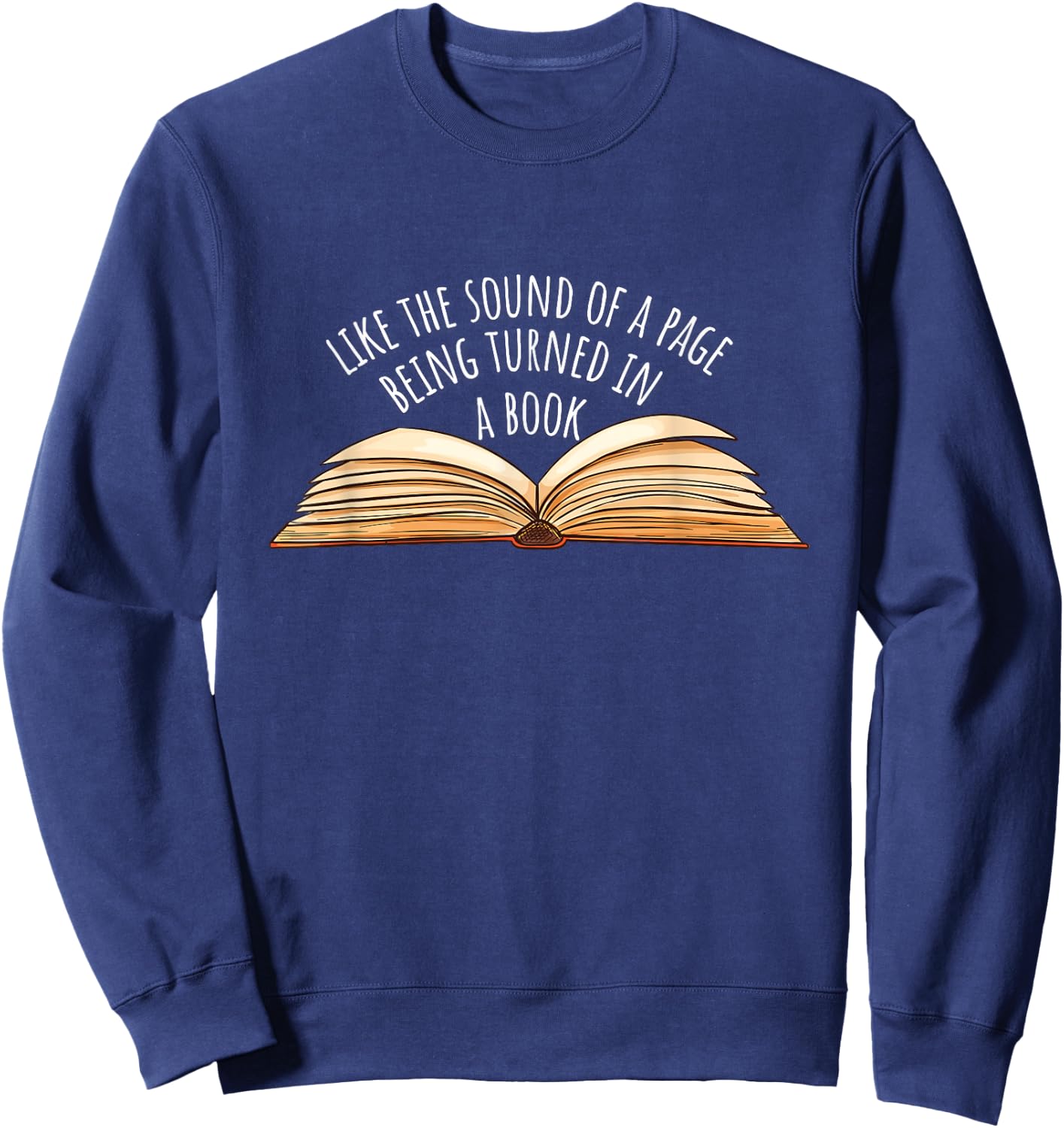 Matilda Like The Sound of A Page Sweatshirt - Sweatshirt | Navy