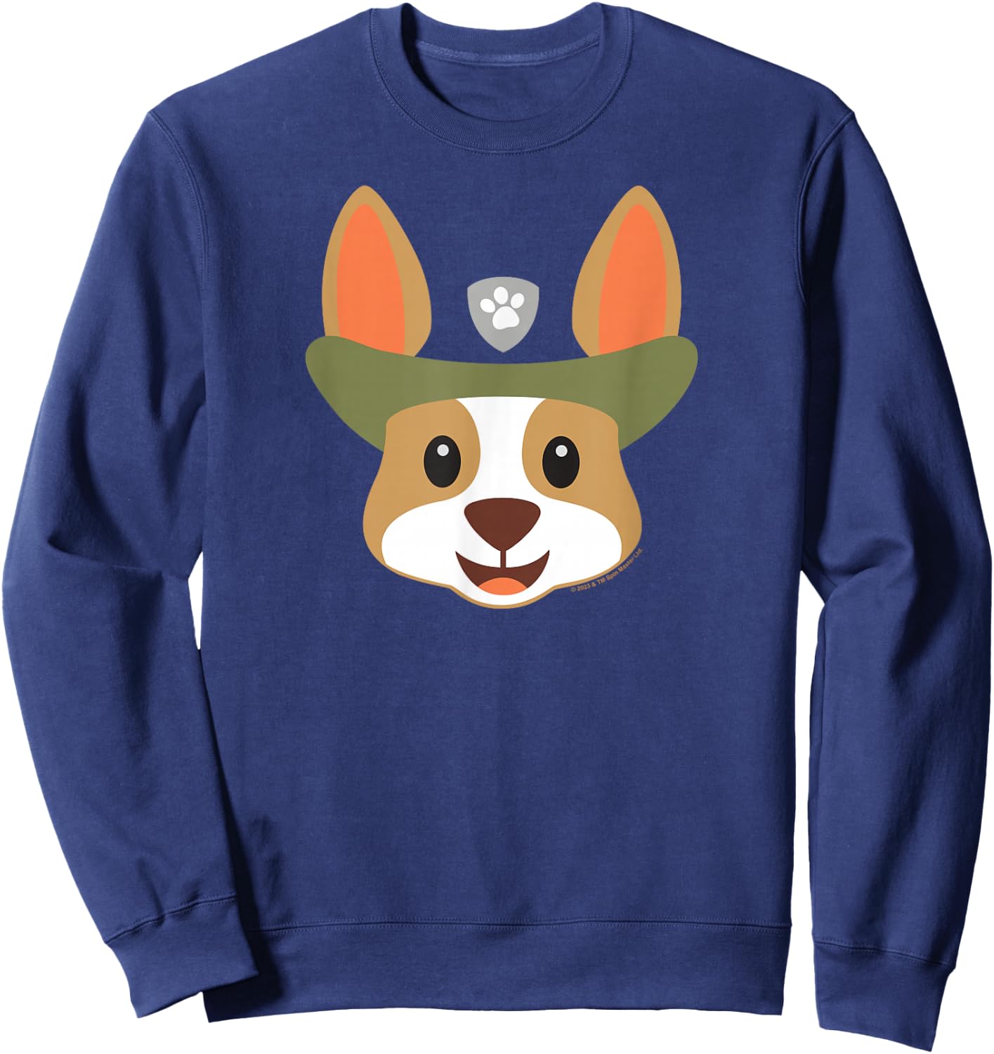 PAW Patrol Tracker Emoji Sweatshirt - Sweatshirt | Navy