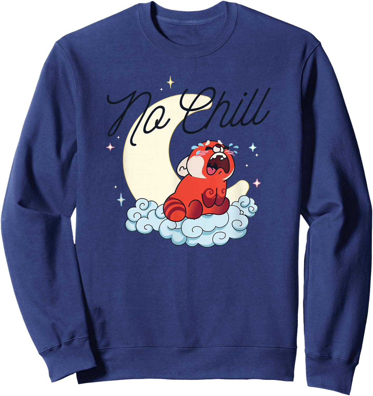 Disney Pixar Turning Red Mei Cry No Chill Sweatshirt - Sweatshirt | Navy