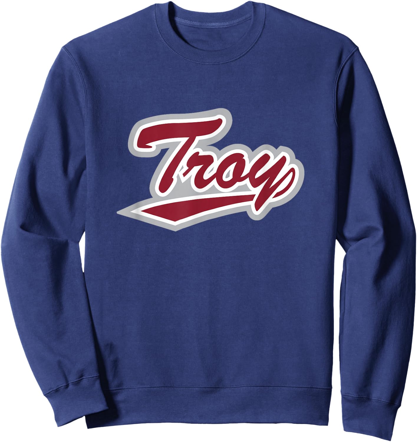 Troy University Trojans | Official NCAA Merch | PPTROY01 Sweatshirt - Sweatshirt | Navy