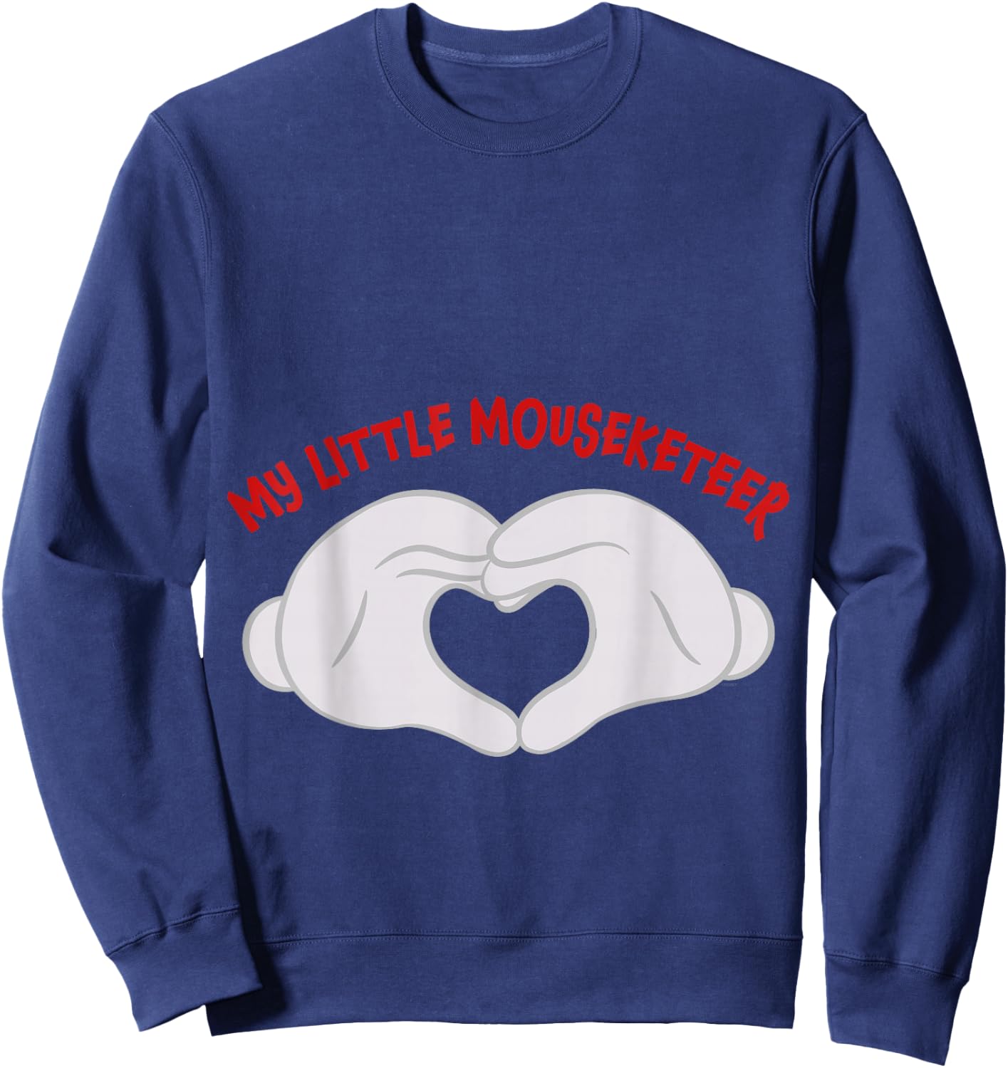 Disney Mickey Mouse My Little Mouseketeer Mom Small Sweatshirt - Sweatshirt | Navy