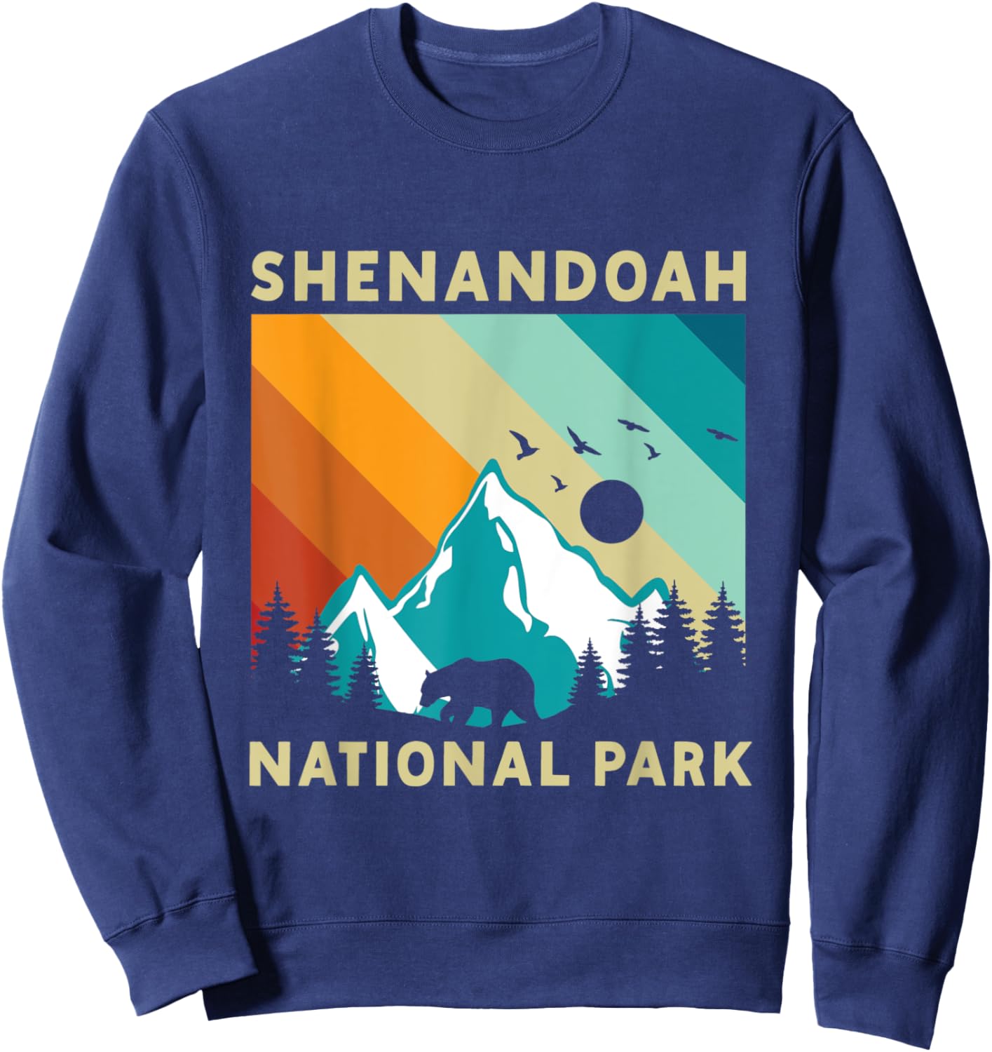 Shenandoah National Park Hiking Sweatshirt - Sweatshirt | Navy