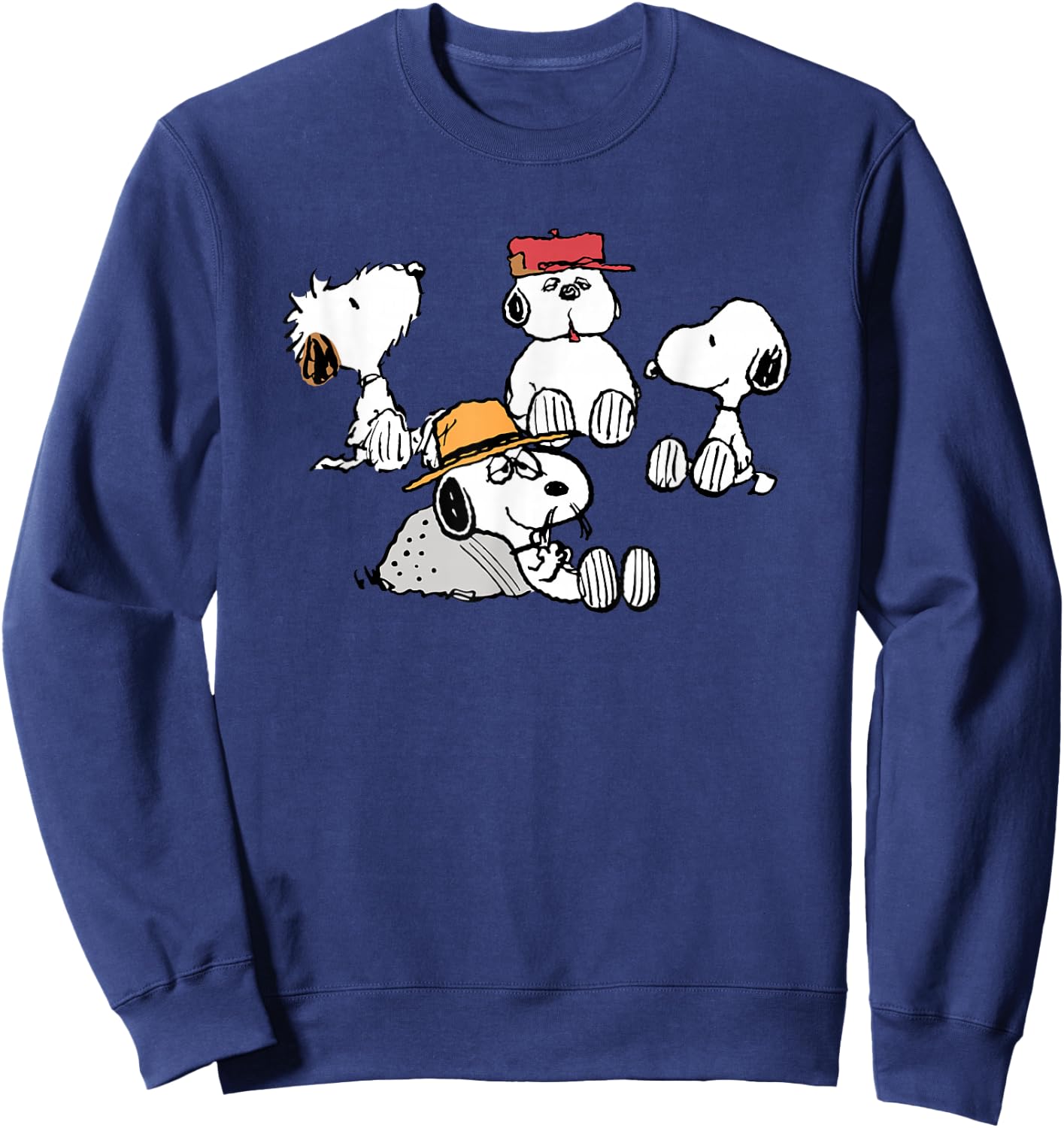 Peanuts - Snoopy Siblings Sweatshirt - Sweatshirt | Navy
