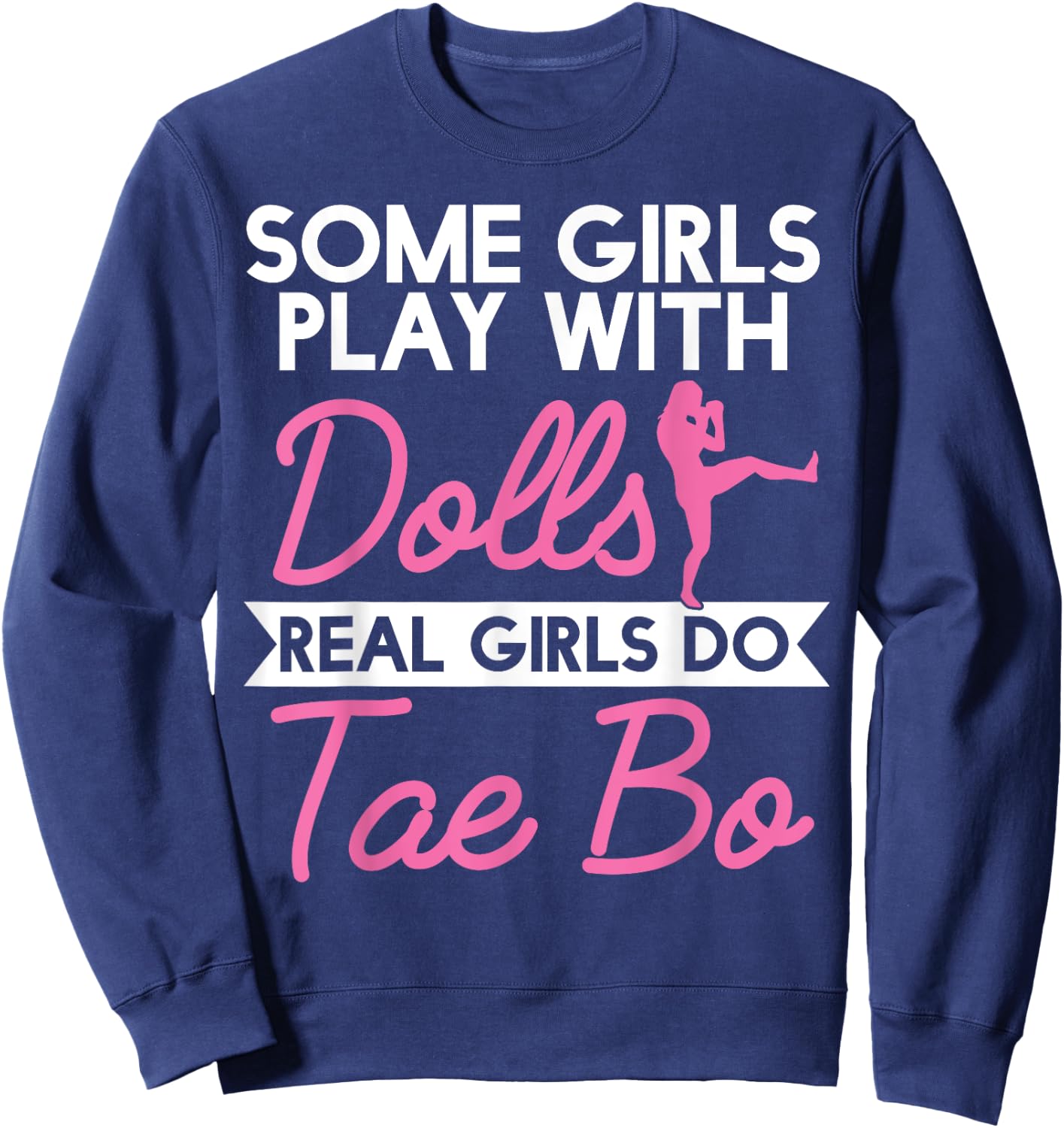 Tae Bo Martial Arts Fighting Competition Taebo Tae Boxing Sweatshirt - Sweatshirt | Navy