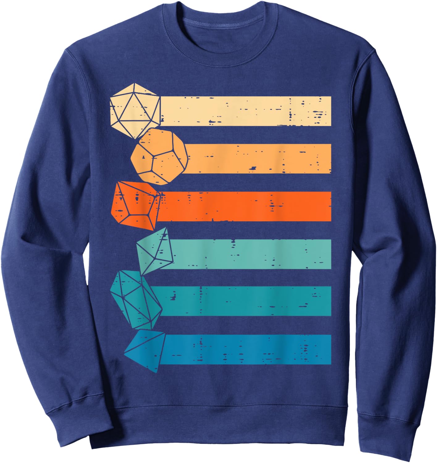 Rpg Gamer Retro Role Playing Game Men Boys Sweatshirt - Sweatshirt | Navy