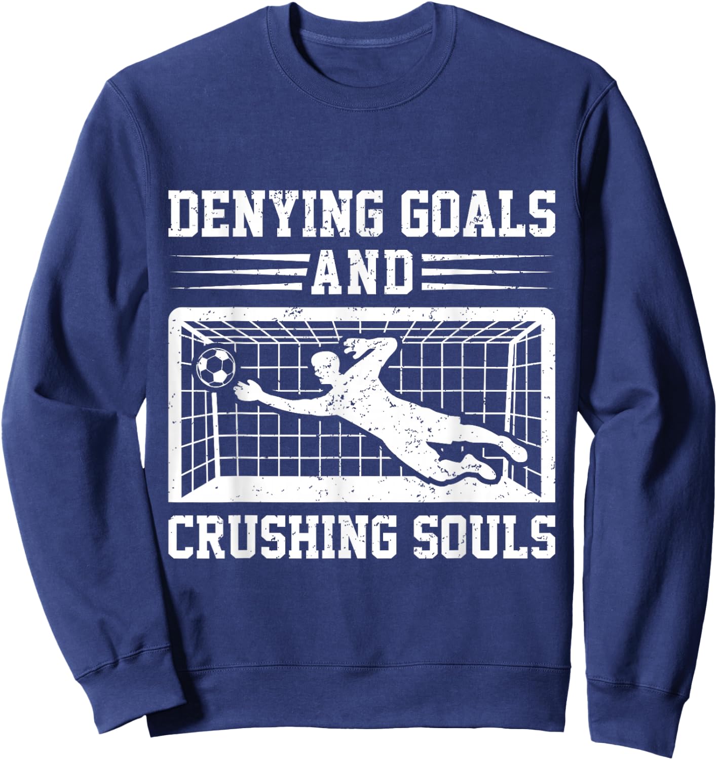 Soccer Goalie Goalkeeper Sweatshirt - Sweatshirt | Navy