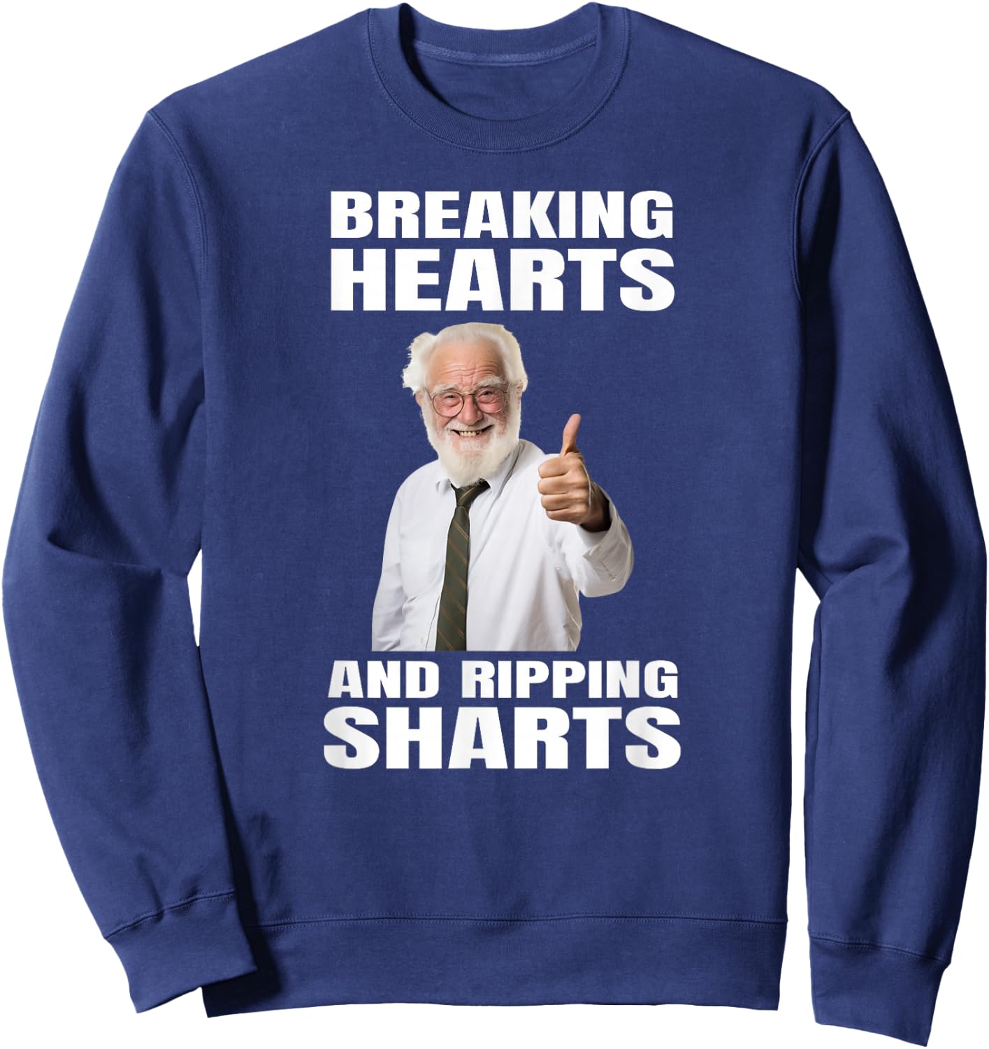 Inappropriate Embarrassing Bachelor Party Forfeit Sharted Sweatshirt - Sweatshirt | Navy