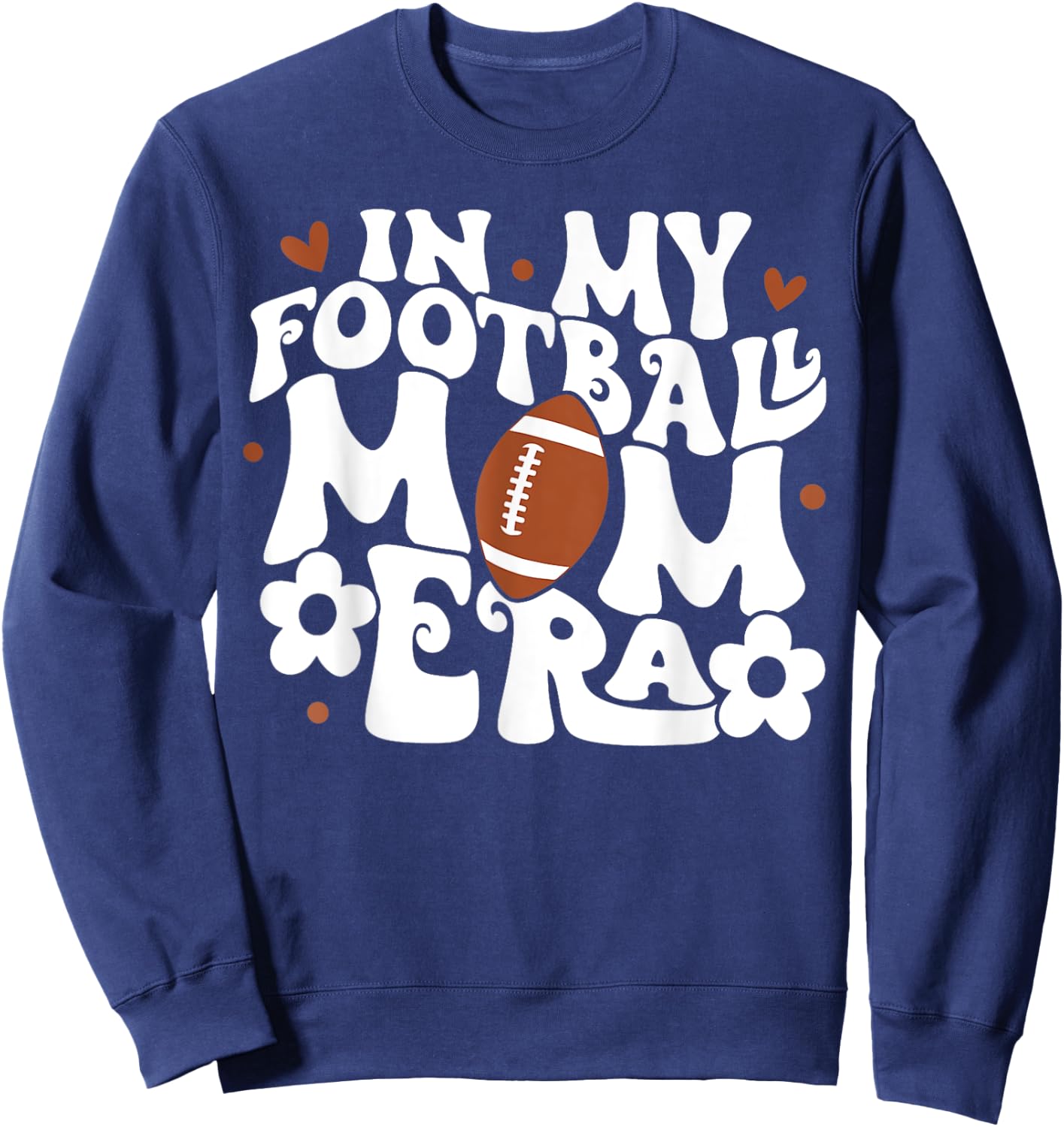 In My Football Mom Era Sweatshirt - Sweatshirt | Navy