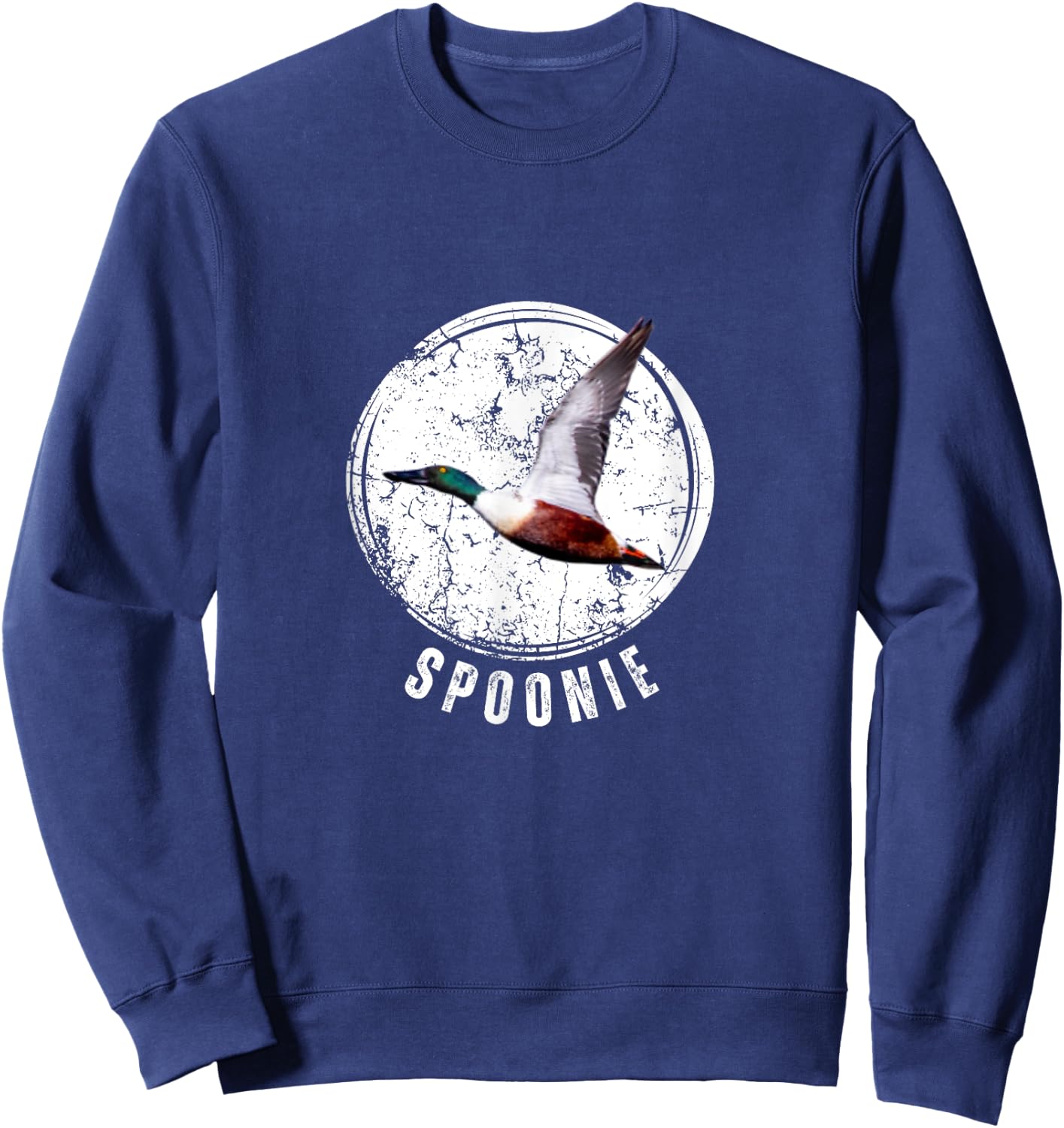 Duck Hunting Shirt Spoonie Northern Shoveler Sweatshirt - Sweatshirt | Navy