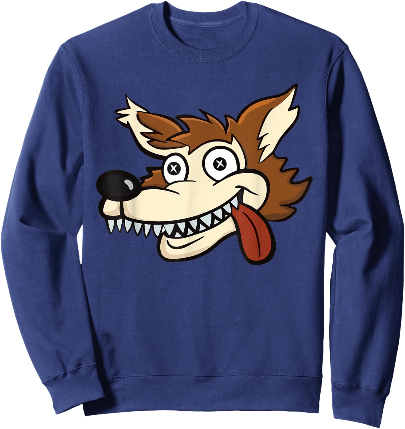 Alice Wolf Seven Of Heart Sweatshirt - Sweatshirt | Navy
