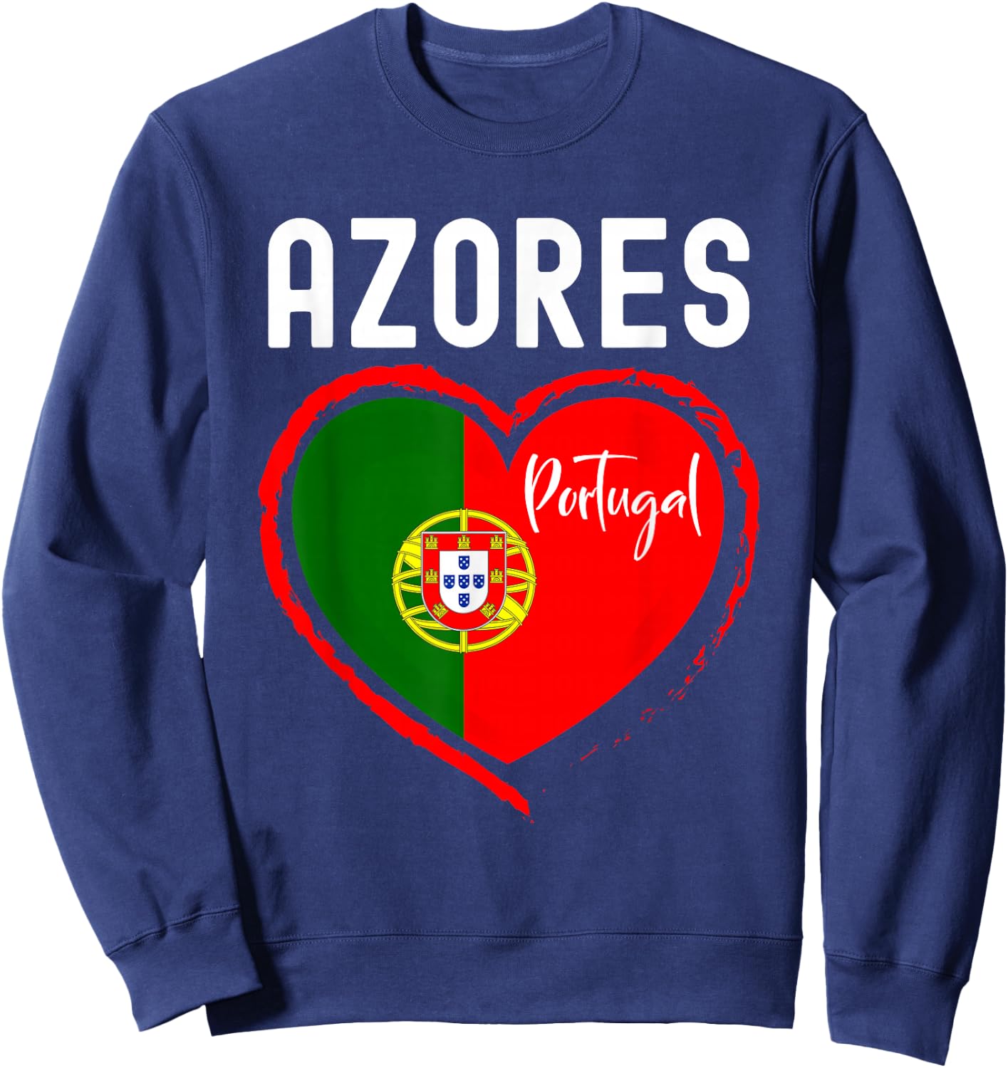 Azores Portuguese Flag Azores Sweatshirt - Sweatshirt | Navy