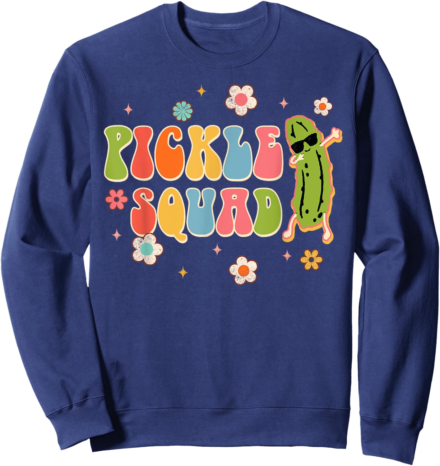 Pickle Squad Bridesmaid Bride Babe Bachelorette Matching Sweatshirt - Sweatshirt | Navy