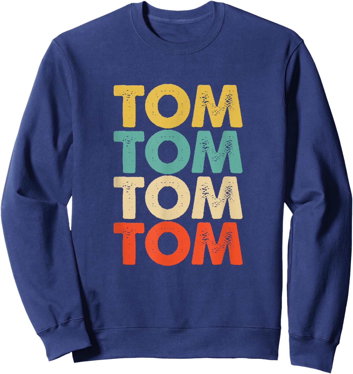 Tom Name Sweatshirt - Sweatshirt | Navy