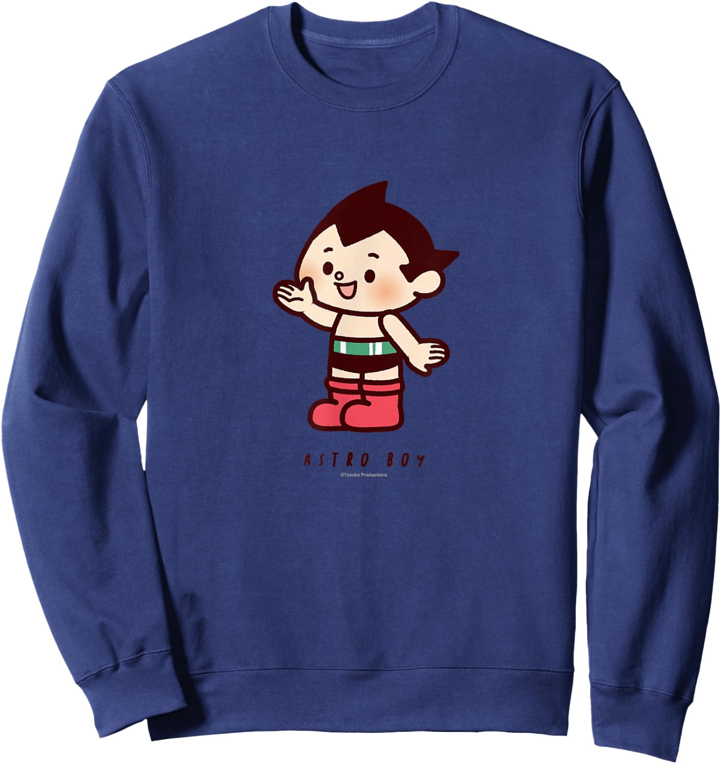 Astro Boy chibi character (Atom) (C)Tezuka Productions Sweatshirt - Sweatshirt | Navy