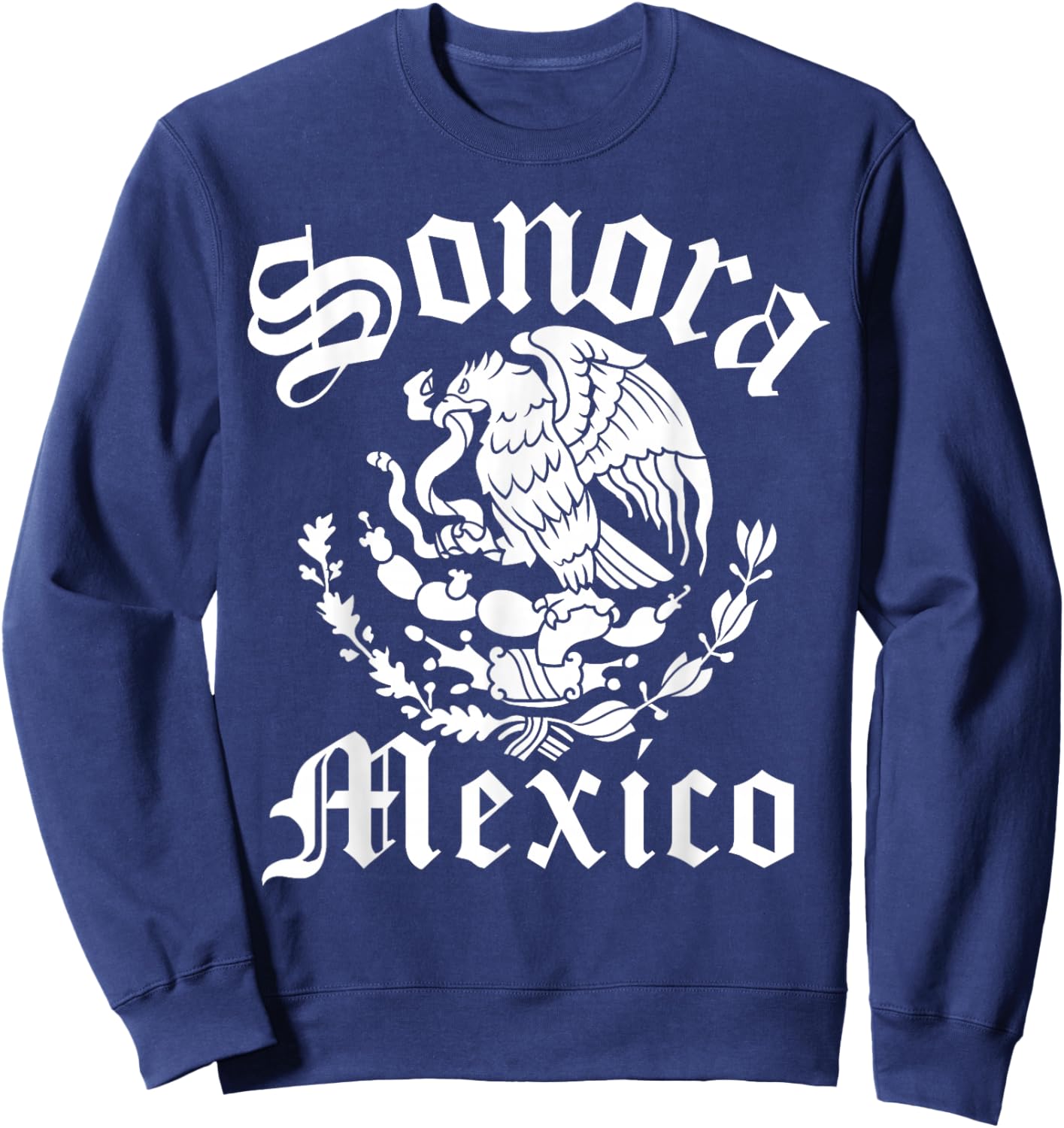 Sonora with Mexican Emblem Sonora Sweatshirt - Sweatshirt | Navy