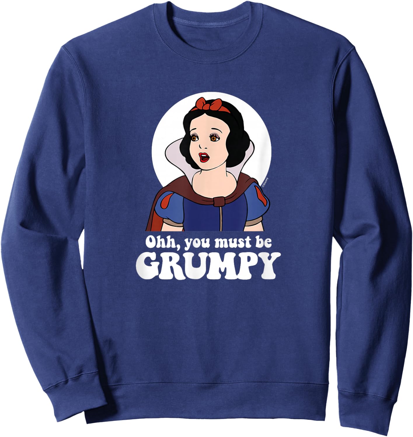 Snow White - Ooh, You Must Be Grumpy Sweatshirt - Sweatshirt | Navy