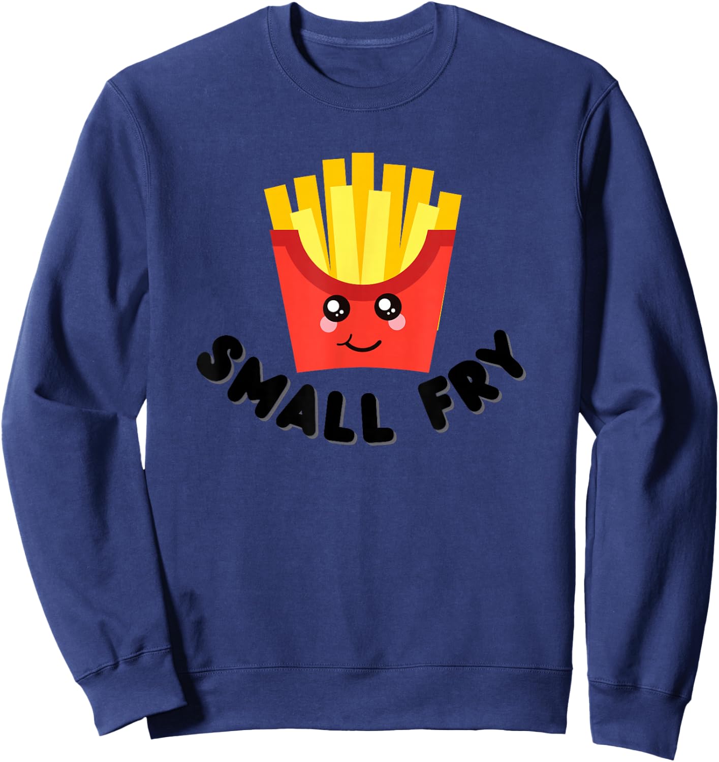 Small Fry - Short Person Swag - Funny Sweatshirt - Sweatshirt | Navy