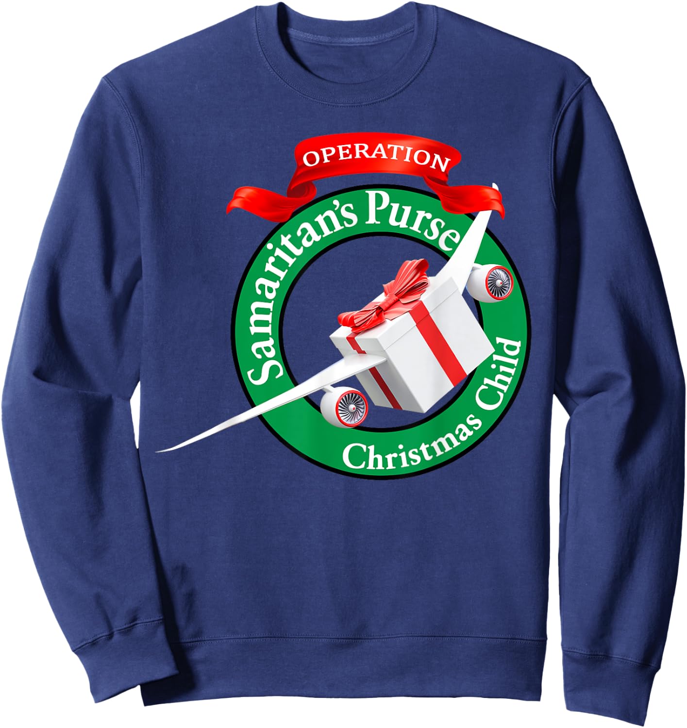 Samaritan's Purse Operation Christmas Child funny Sweatshirt - Sweatshirt | Navy