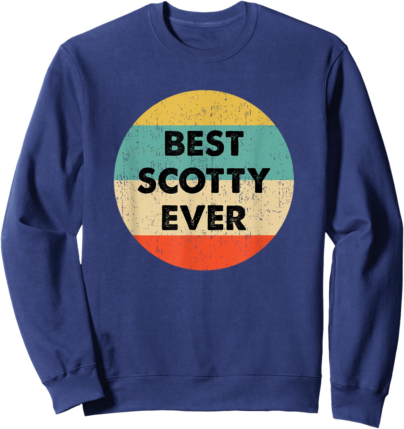 Scotty Name Sweatshirt - Sweatshirt | Navy