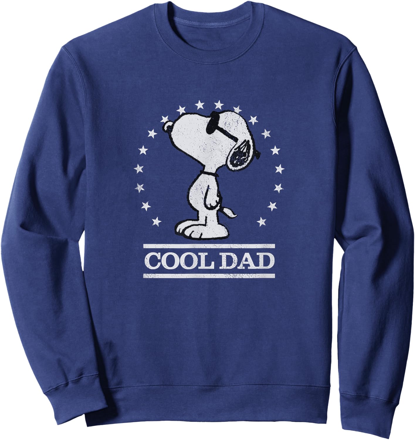 Peanuts - Snoopy Cool Dad Sweatshirt - Sweatshirt | Navy