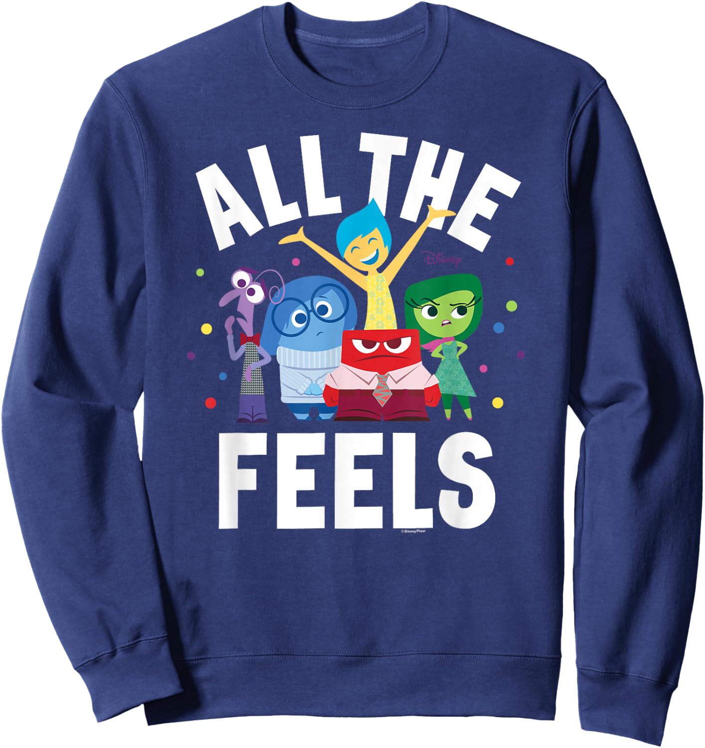 Inside Out - All The Feels Sweatshirt - Sweatshirt | Navy